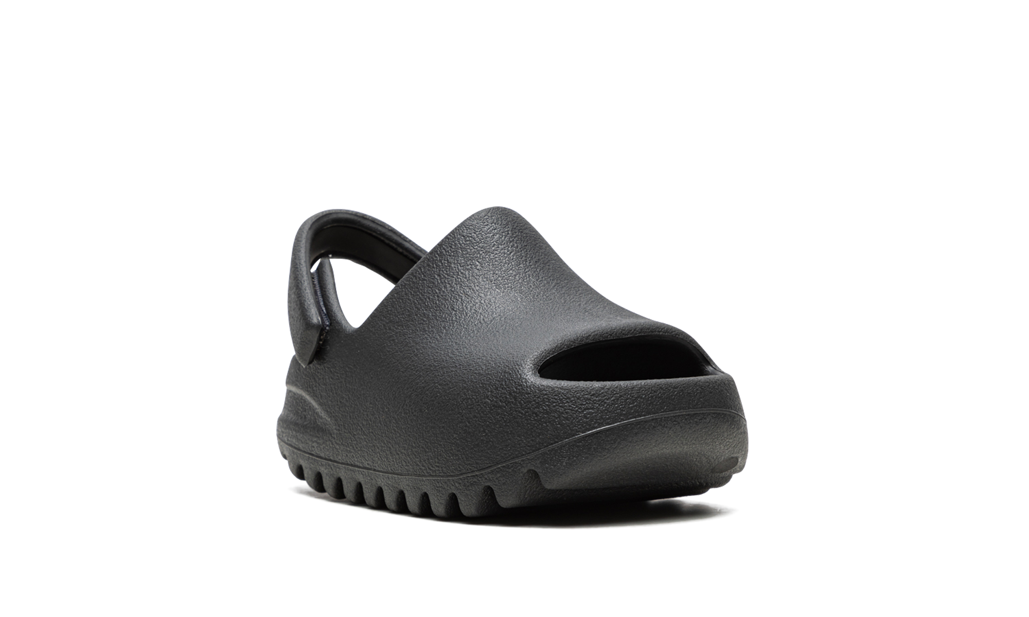 adidas yeezy slide onyx infants+HQ4118+diagnol right view