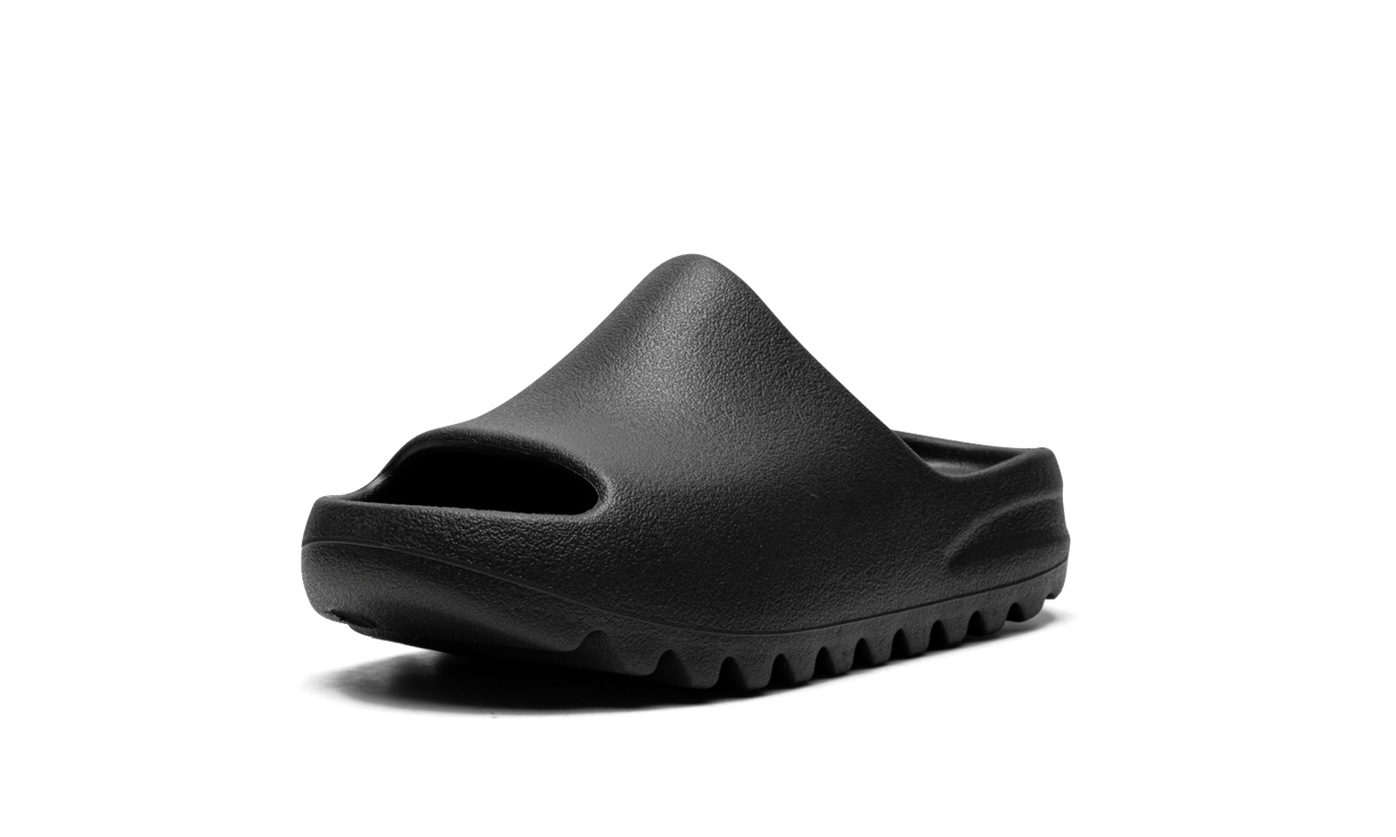 adidas yeezy slide onyx kids+HQ4115+left diagnol single view