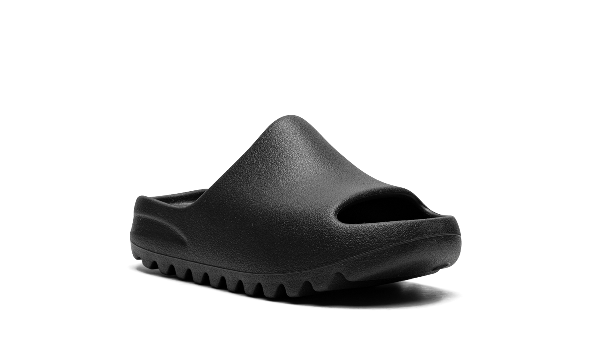 adidas yeezy slide onyx kids+HQ4115+diagnol right view