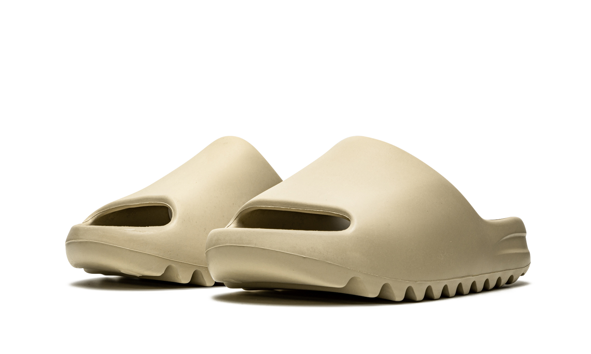 adidas yeezy slide pure first release+GZ5554+diagnol left view