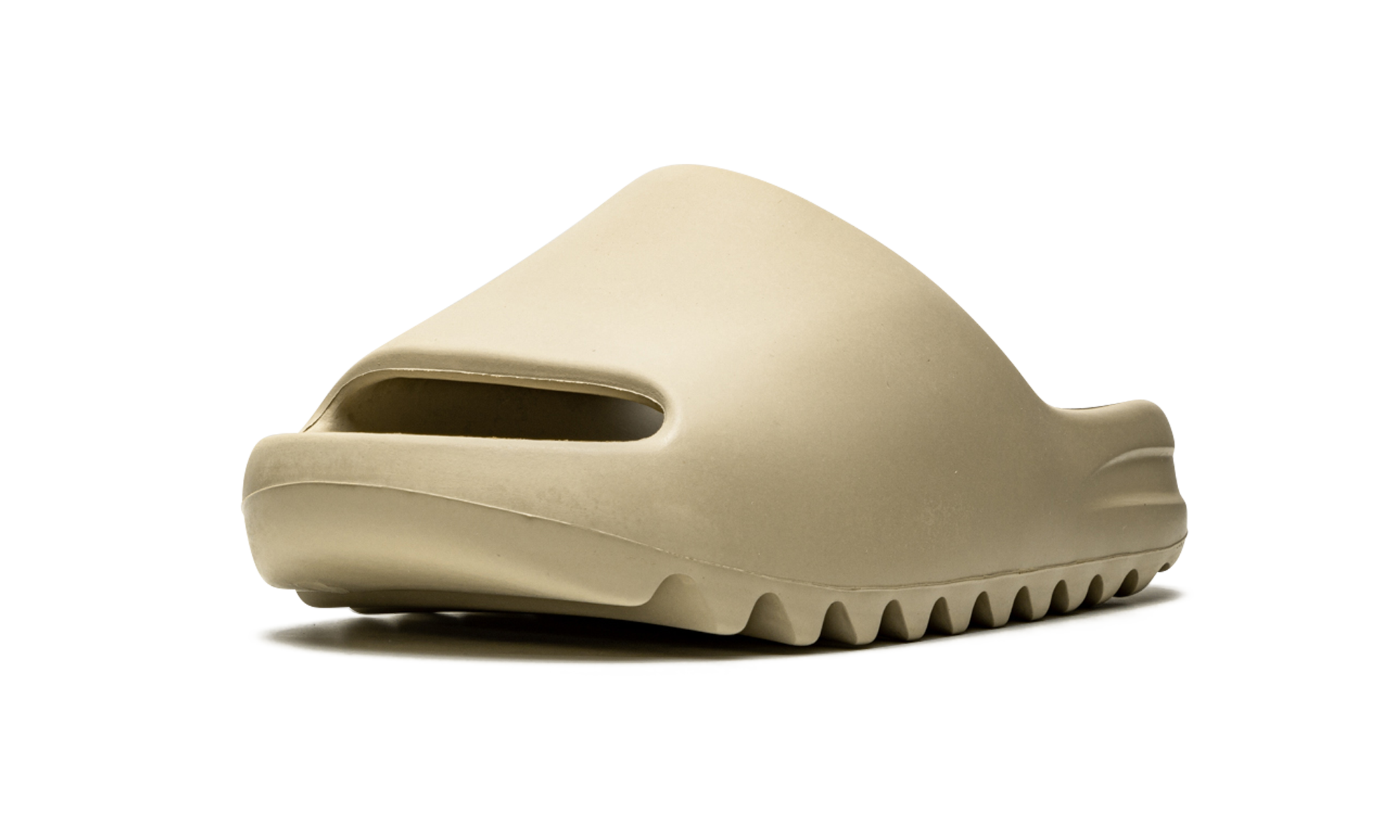 adidas yeezy slide pure first release+GZ5554+left diagnol single view