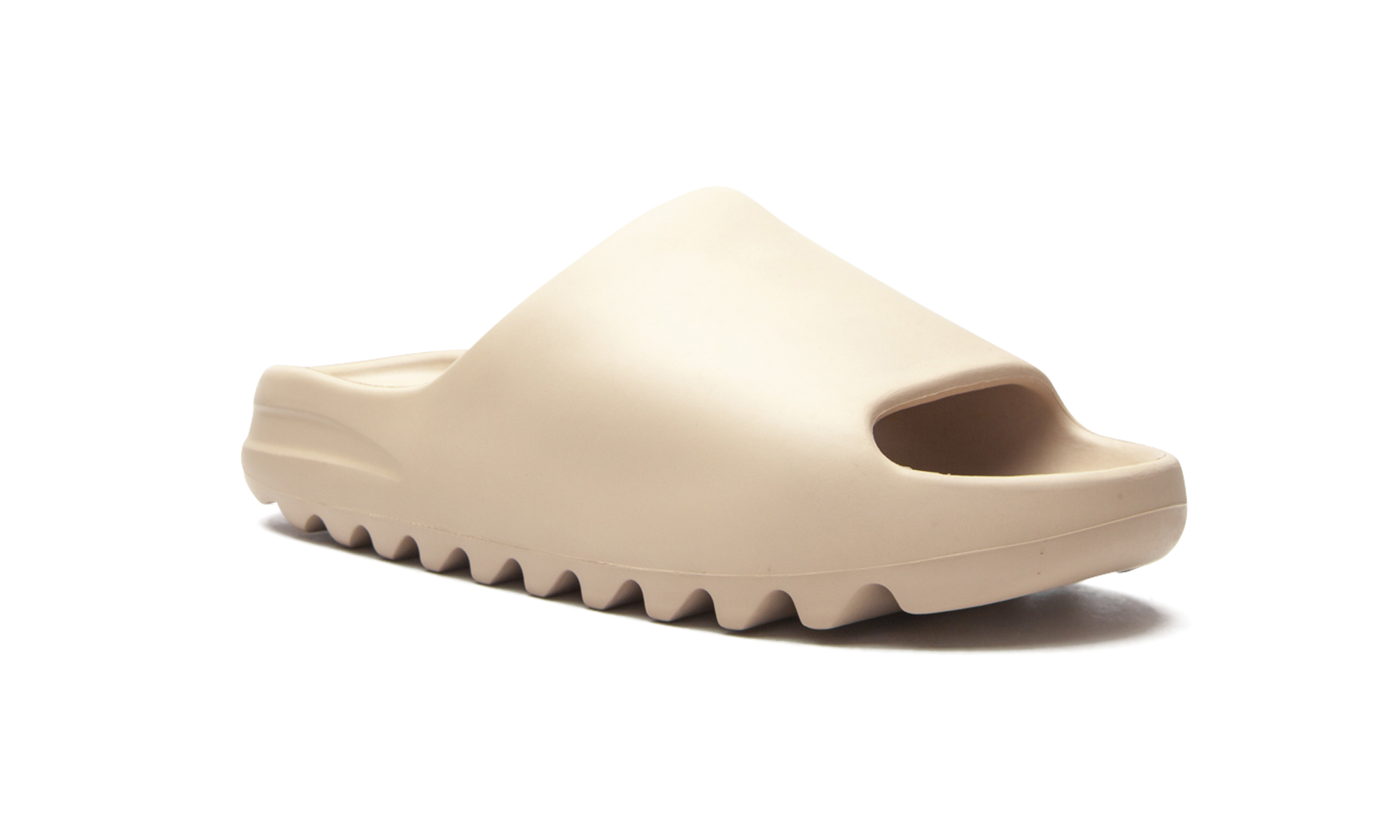 adidas yeezy slide pure restock pair+GW1934+diagnol right view