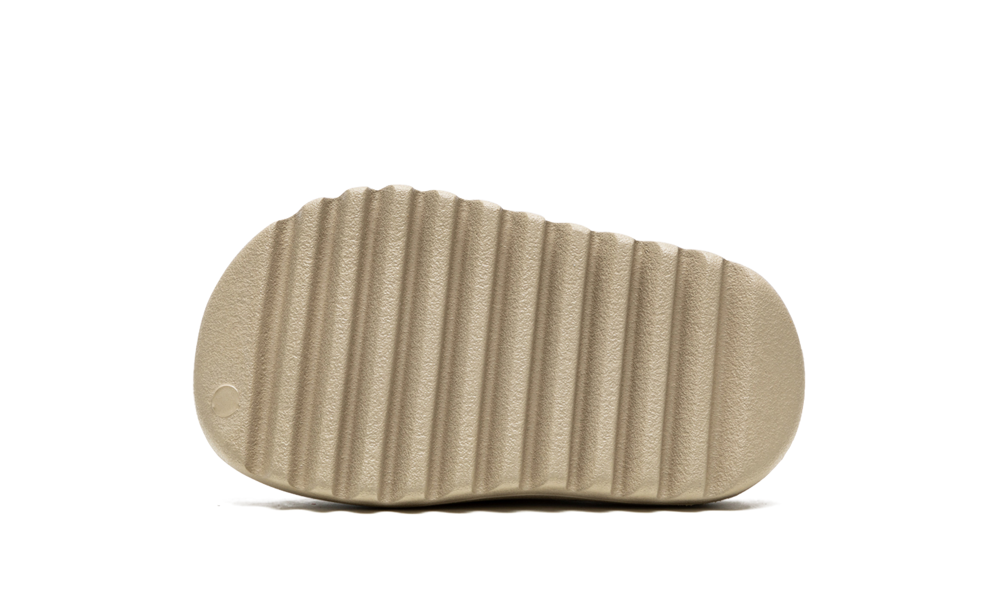 adidas yeezy slide pure restock pair kids+HQ4117+bottom view