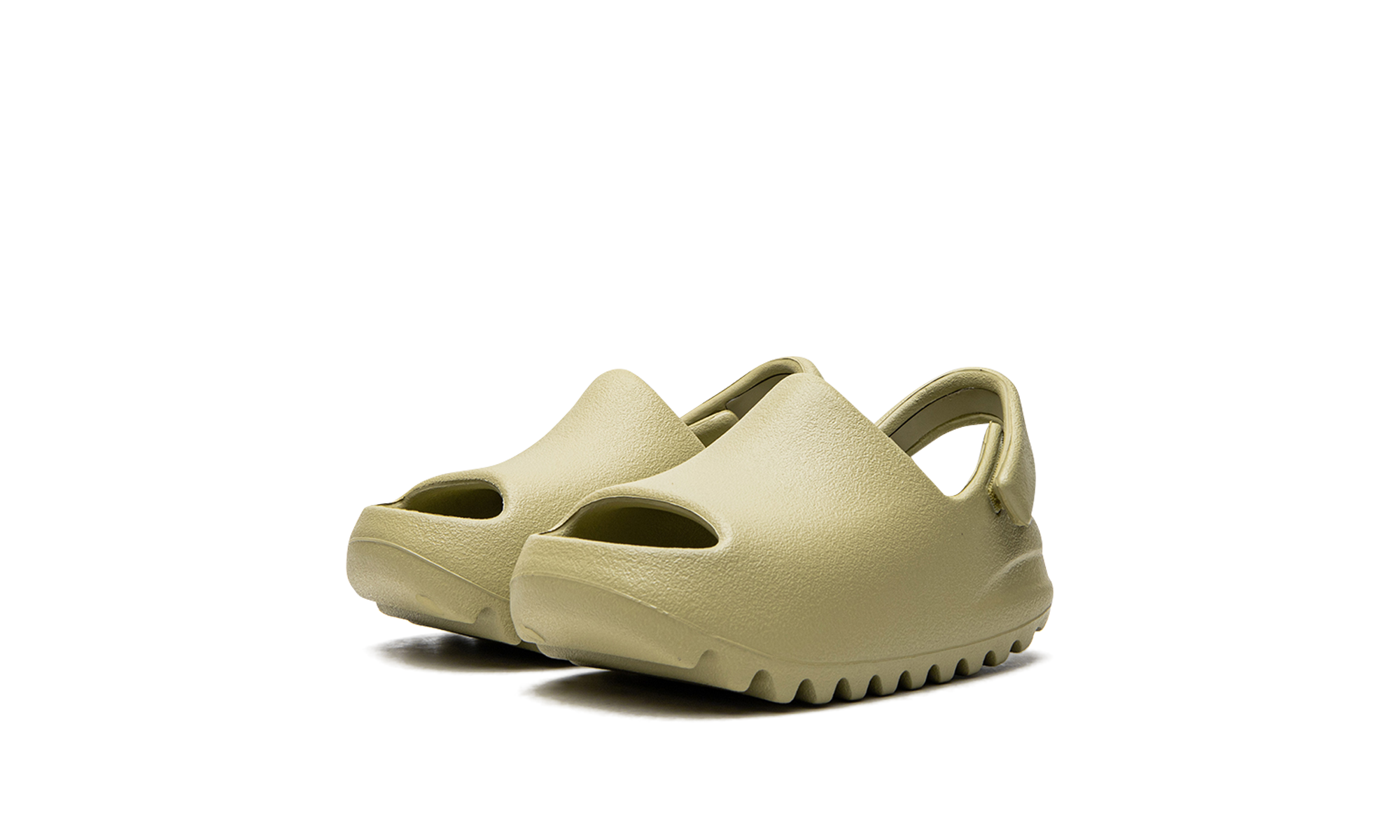 adidas yeezy slide resin 2022 infants+FZ5900+diagnol left view