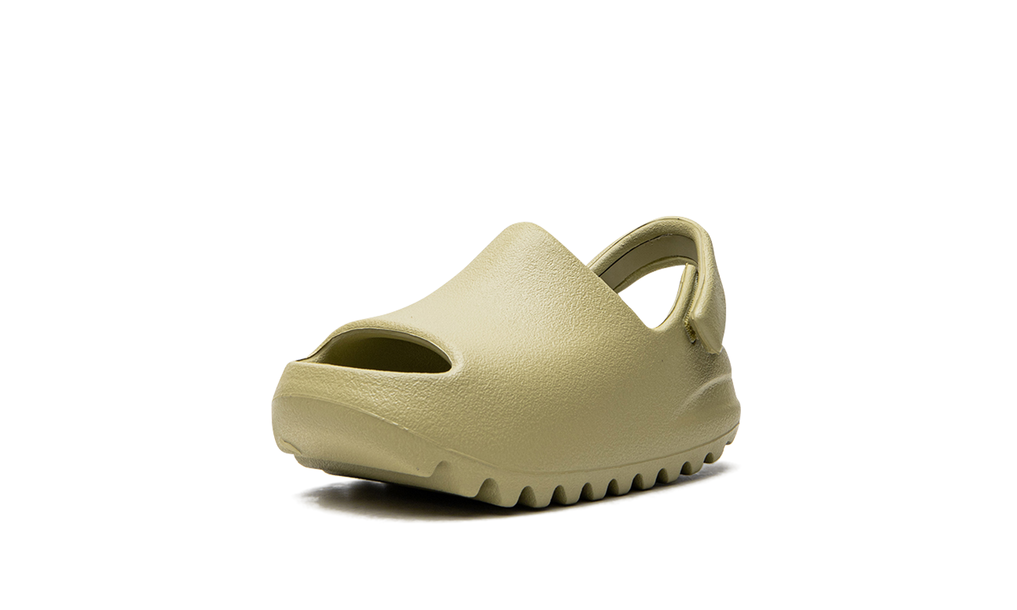 adidas yeezy slide resin 2022 infants+FZ5900+left diagnol single view