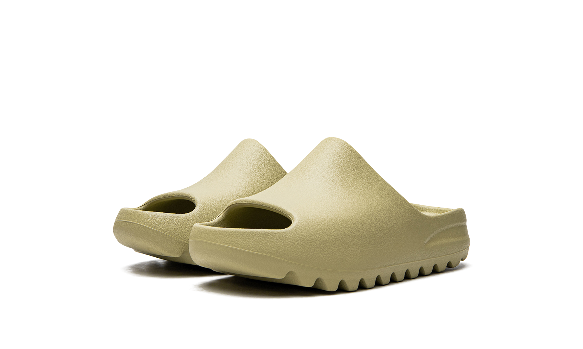 adidas yeezy slide resin 2022 kids+FZ5903+diagnol left view