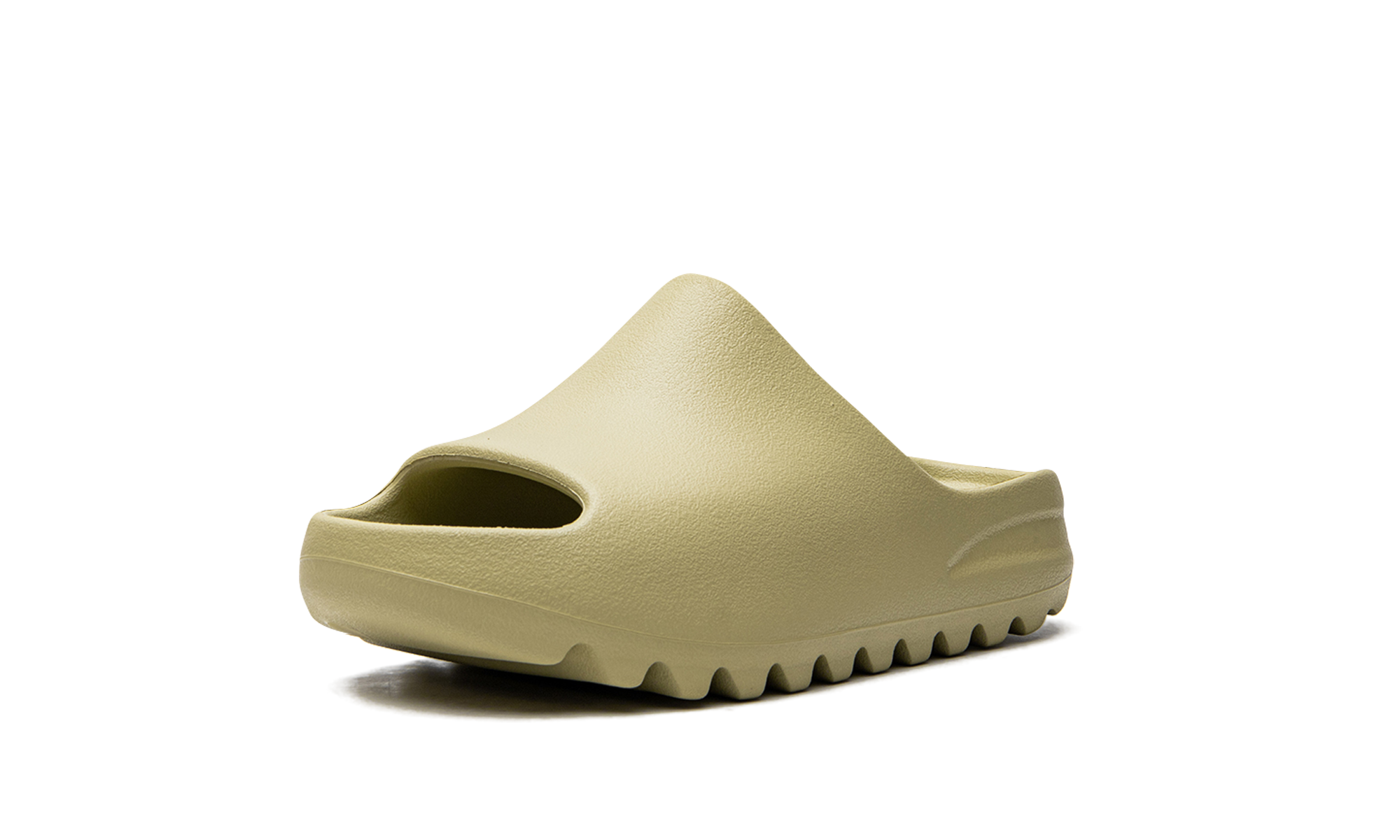 adidas yeezy slide resin 2022 kids+FZ5903+left diagnol single view