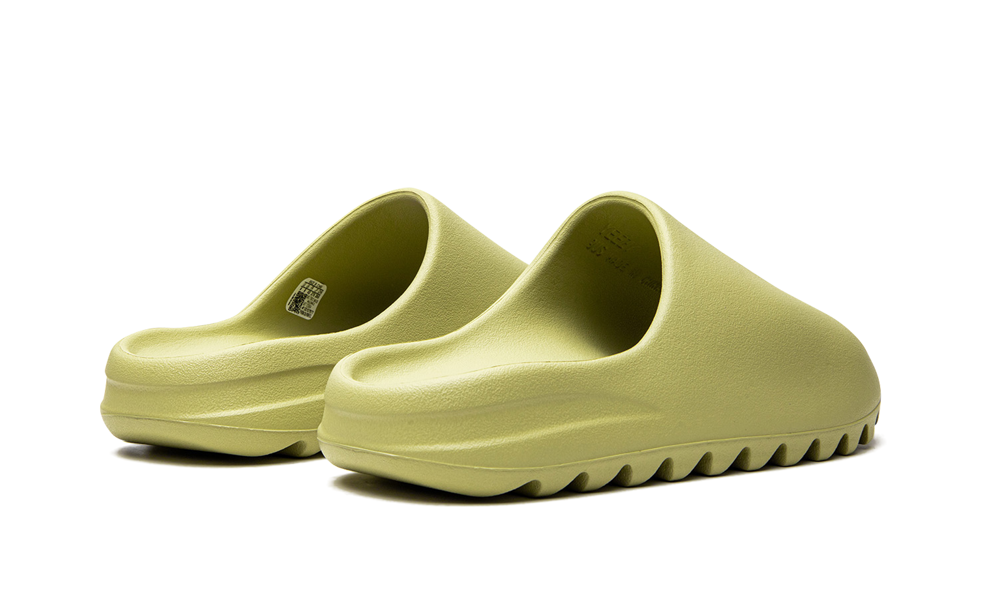 adidas yeezy slide resin 2022 2024+FZ5904+diagnol right behind view