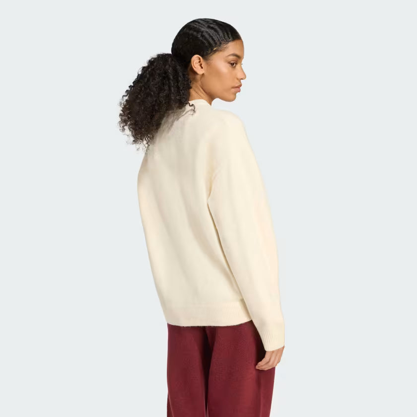 adidas Originals Athletic Dept Knitted Sweater Wonder White