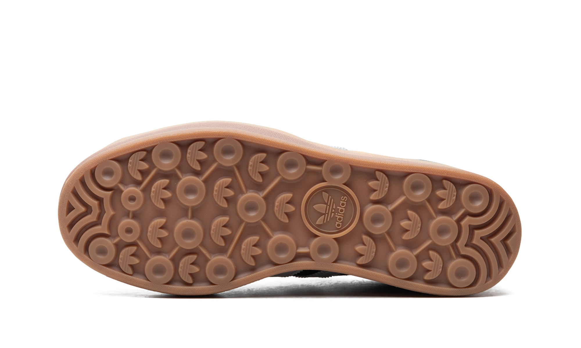 adidas gazelle bold black white gum women s+IE0876+bottom view