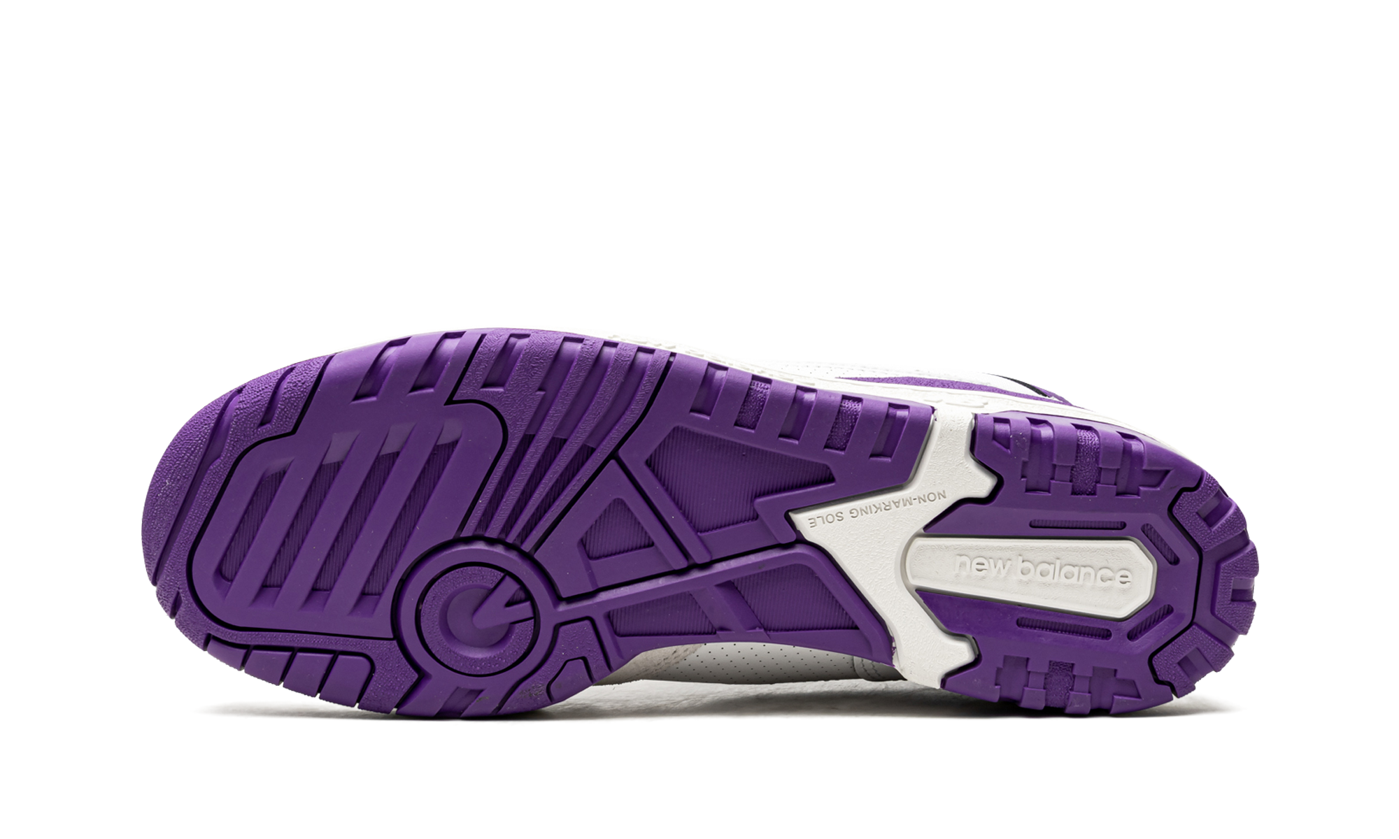 new balance 550 white purple+BB550WR1+bottom view