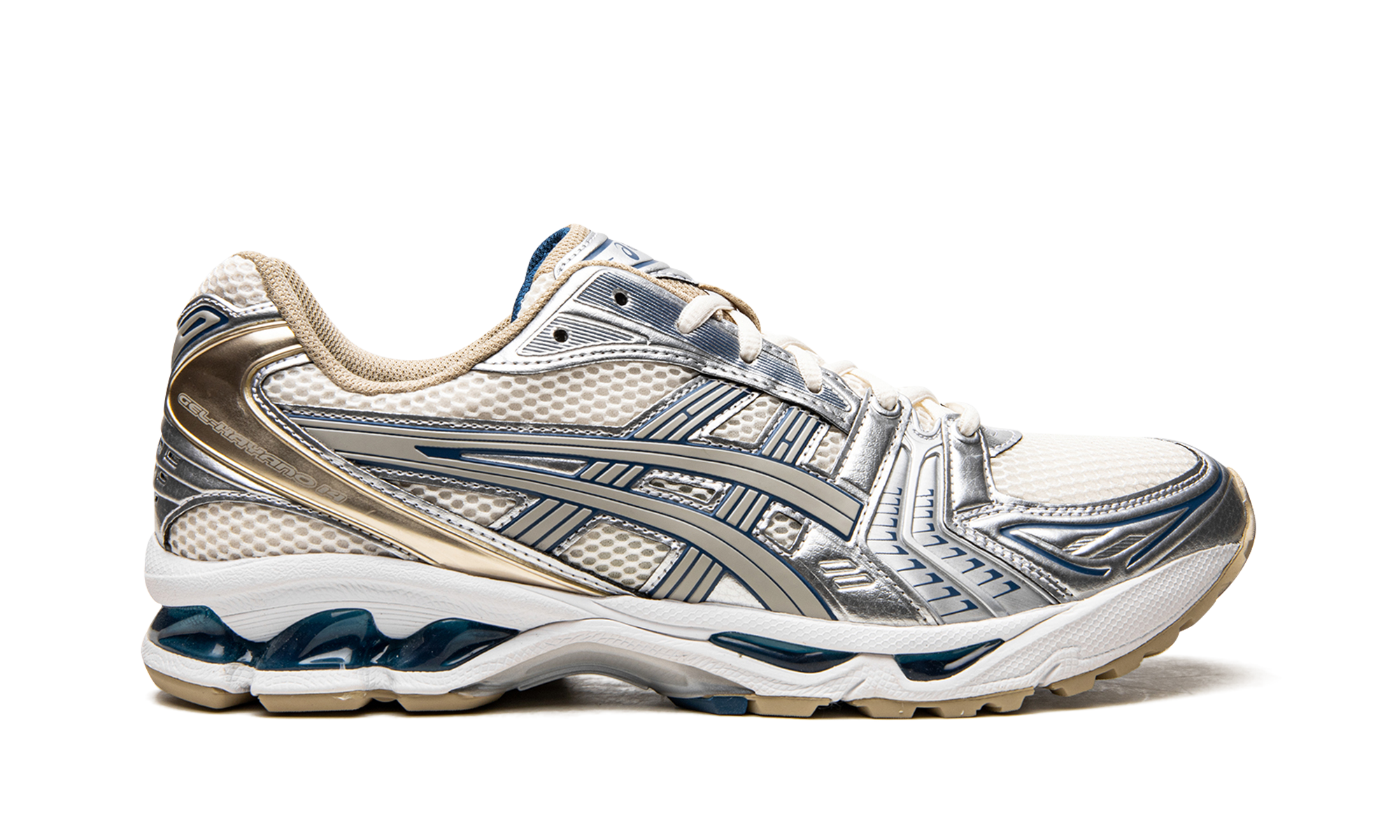 asics gel kayano 14 cream pure silver champagne+1201A019-105+right view