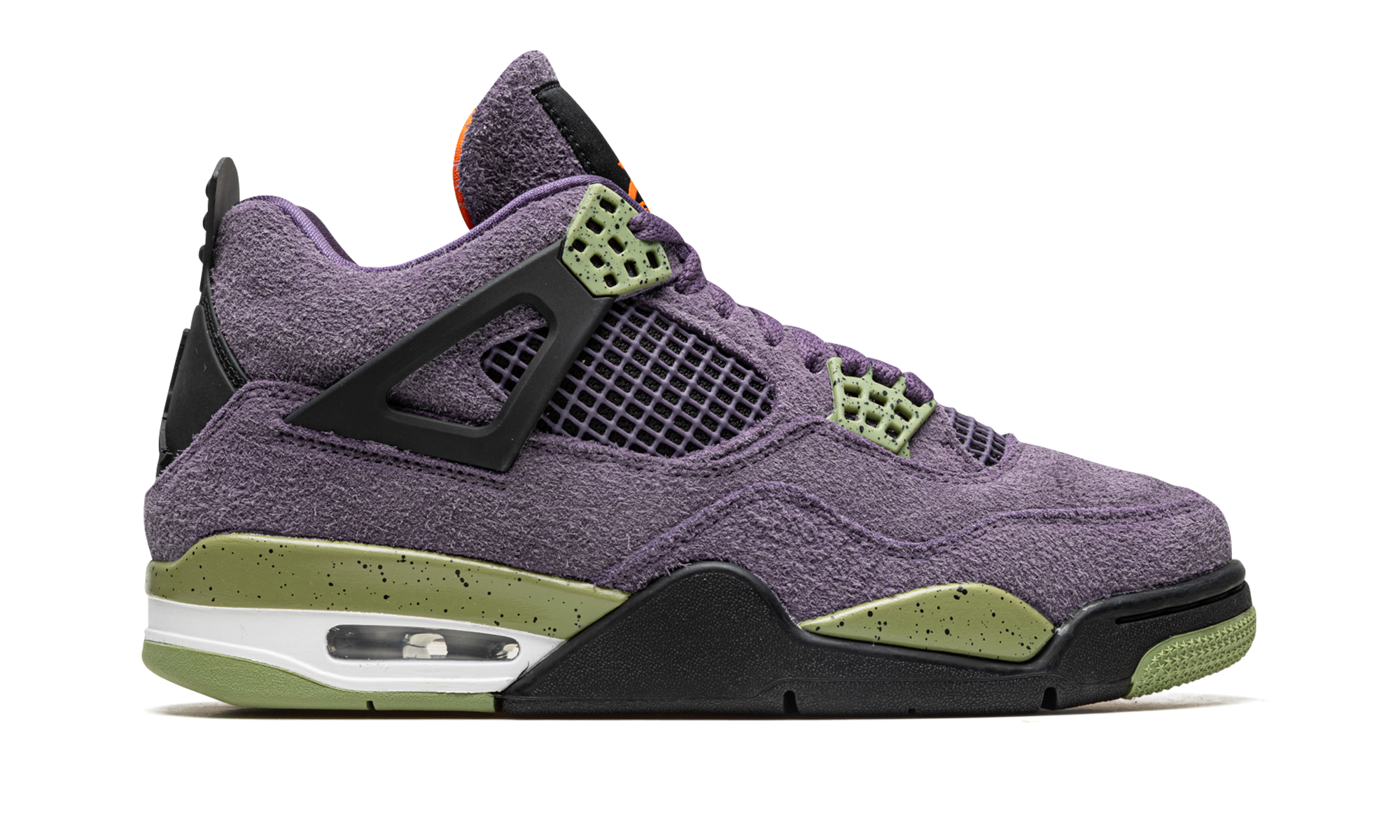 jordan 4 retro canyon purple women s+AQ9129-500+right view