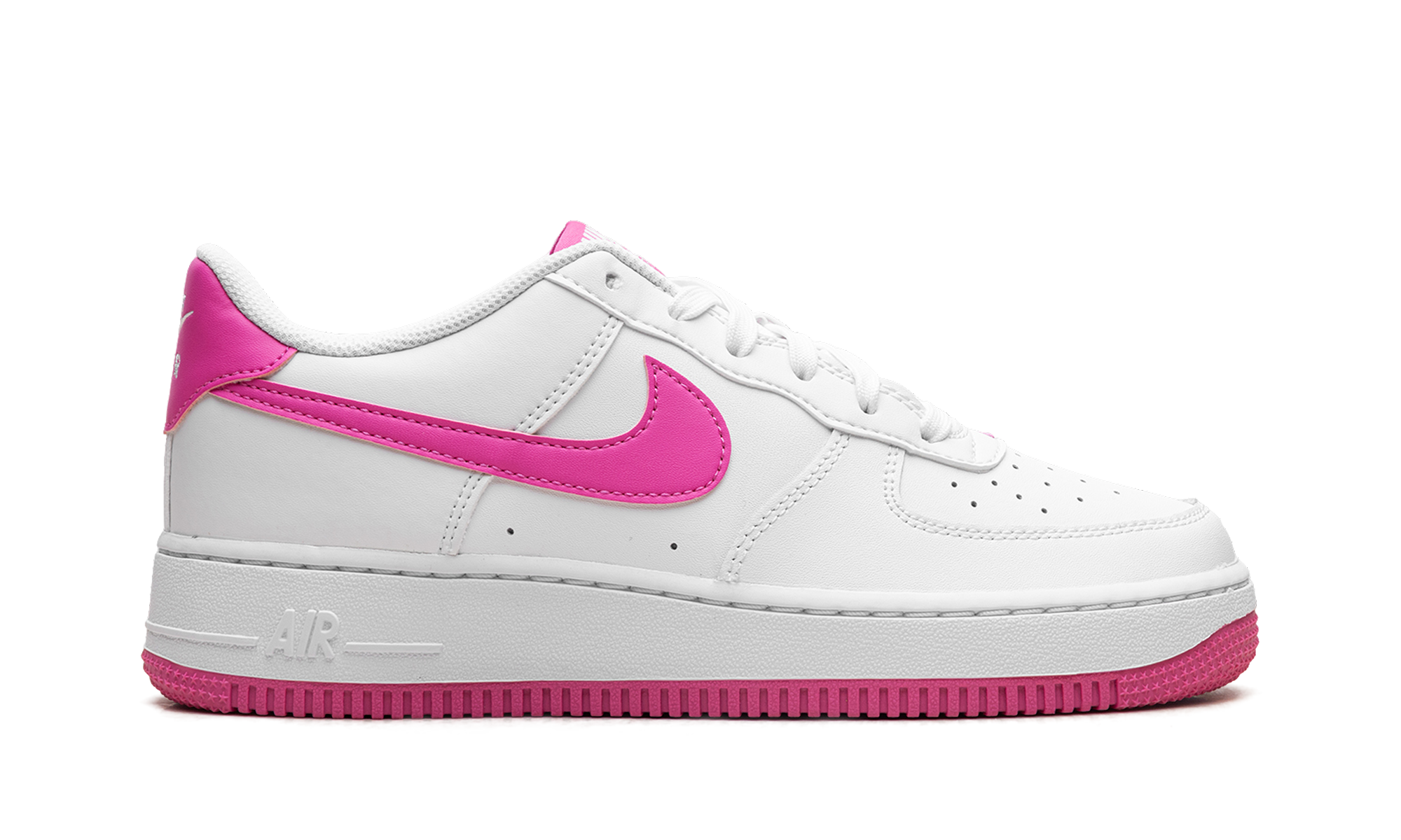 nike air force 1 low laser fuchsia gs+FV5948-102+right view