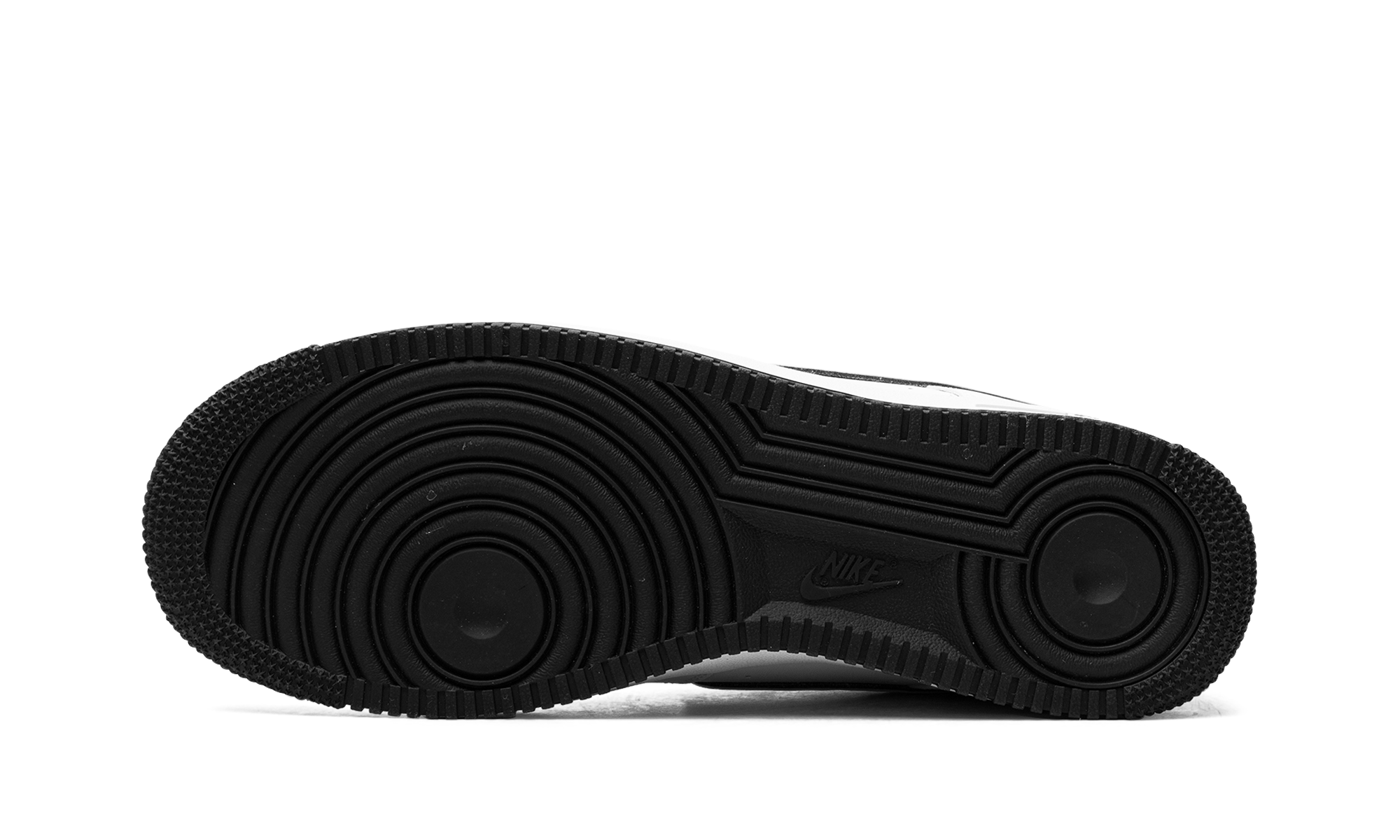 nike air force 1 07 low white black outline swoosh+DV0788-103+bottom view