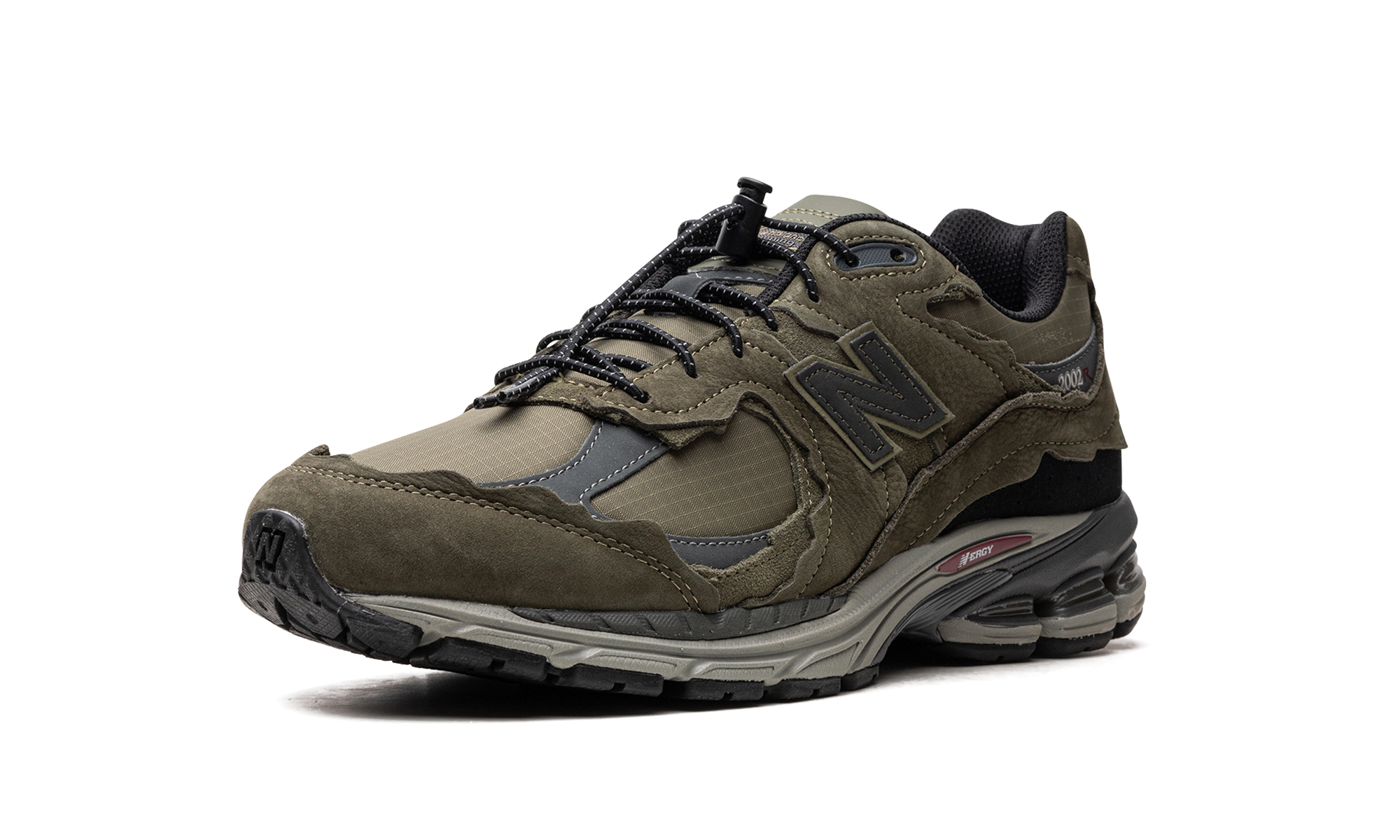 new balance 2002r protection pack dark moss+M2002RDN+left diagnol single view