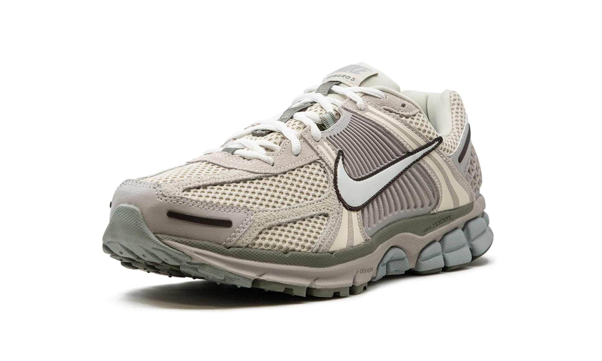 nike zoom vomero 5 se light orewood brown+FZ3653-104+left diagnol single view