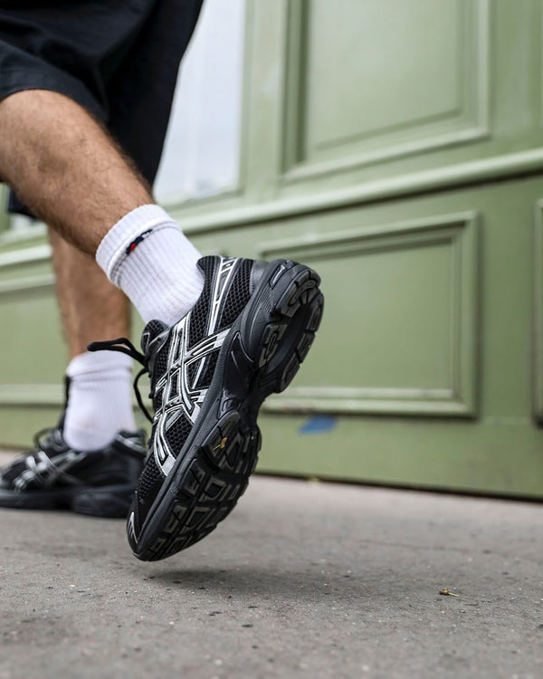 ASICS Gel-1130 Black Pure Silver, Lifestyle View 2, SKU 1201A906-001