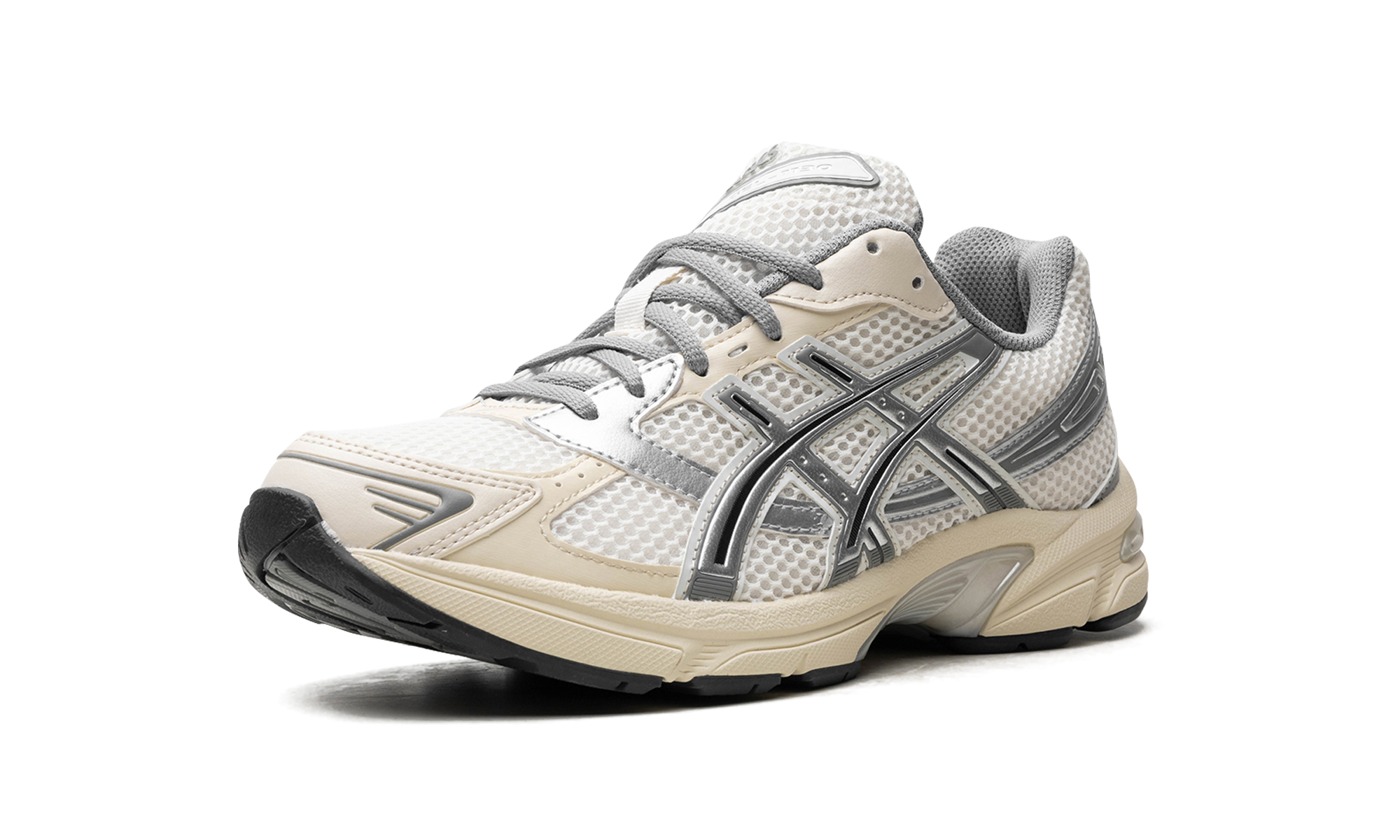 asics gel 1130 cream clay grey women s+1202A164-116+left diagnol single view