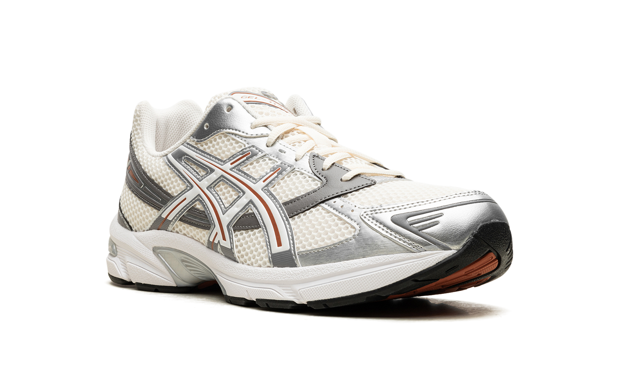 asics gel 1130 cream white+1201A256-120+diagnol right view