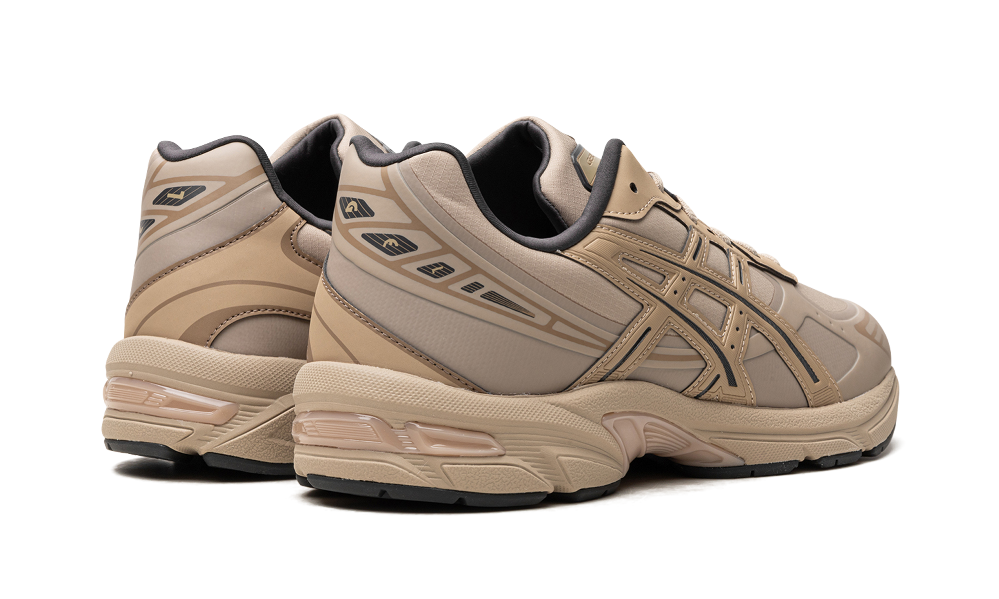 asics gel 1130 ns wood crepe+1203A413-201+diagnol right behind view