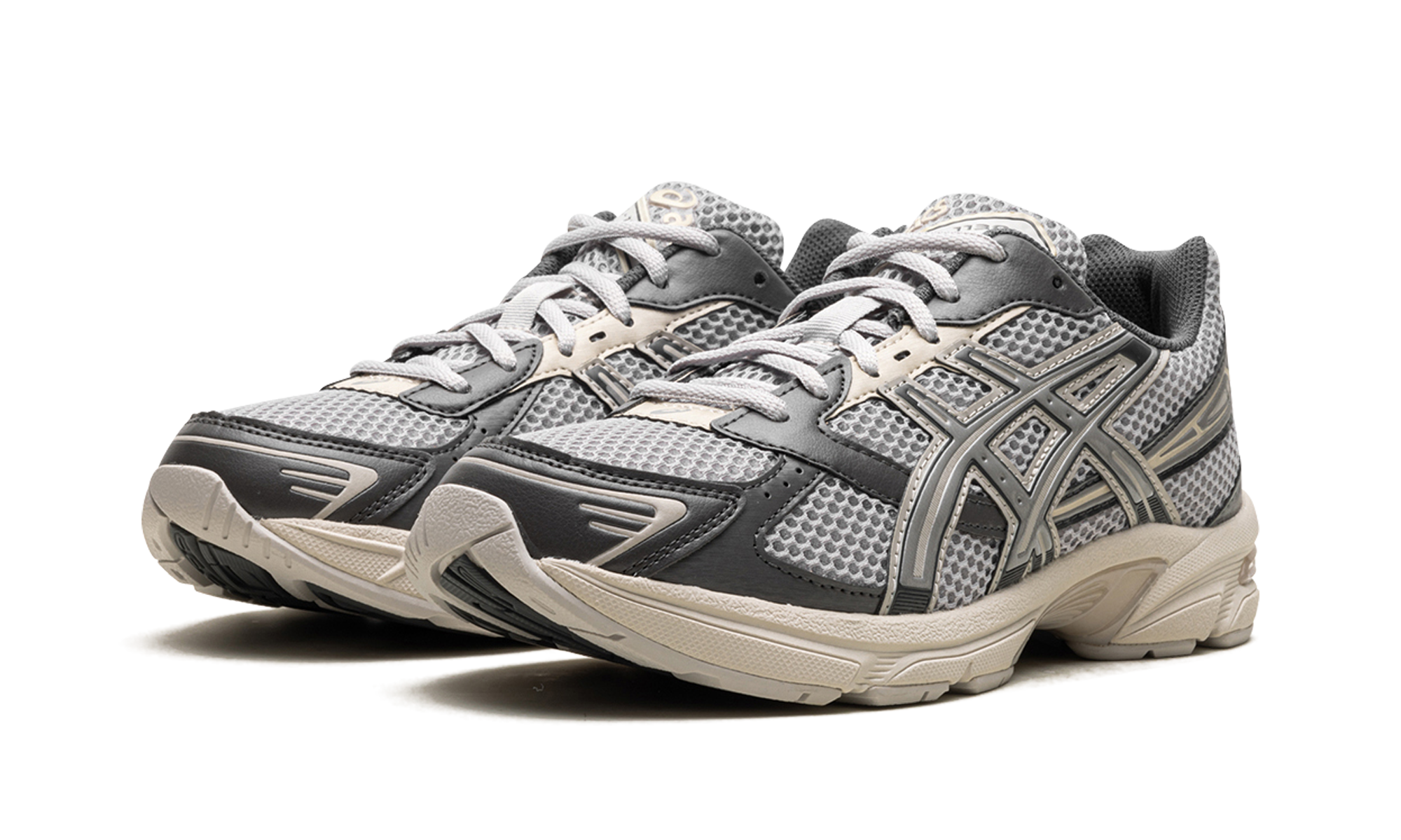 asics gel 1130 oyster grey+1201A256-025+diagnol left view