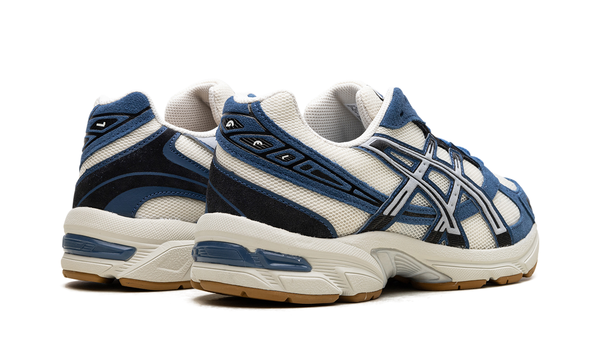asics gel 1130 pale oak grand shark+1201A255-201+diagnol right behind view