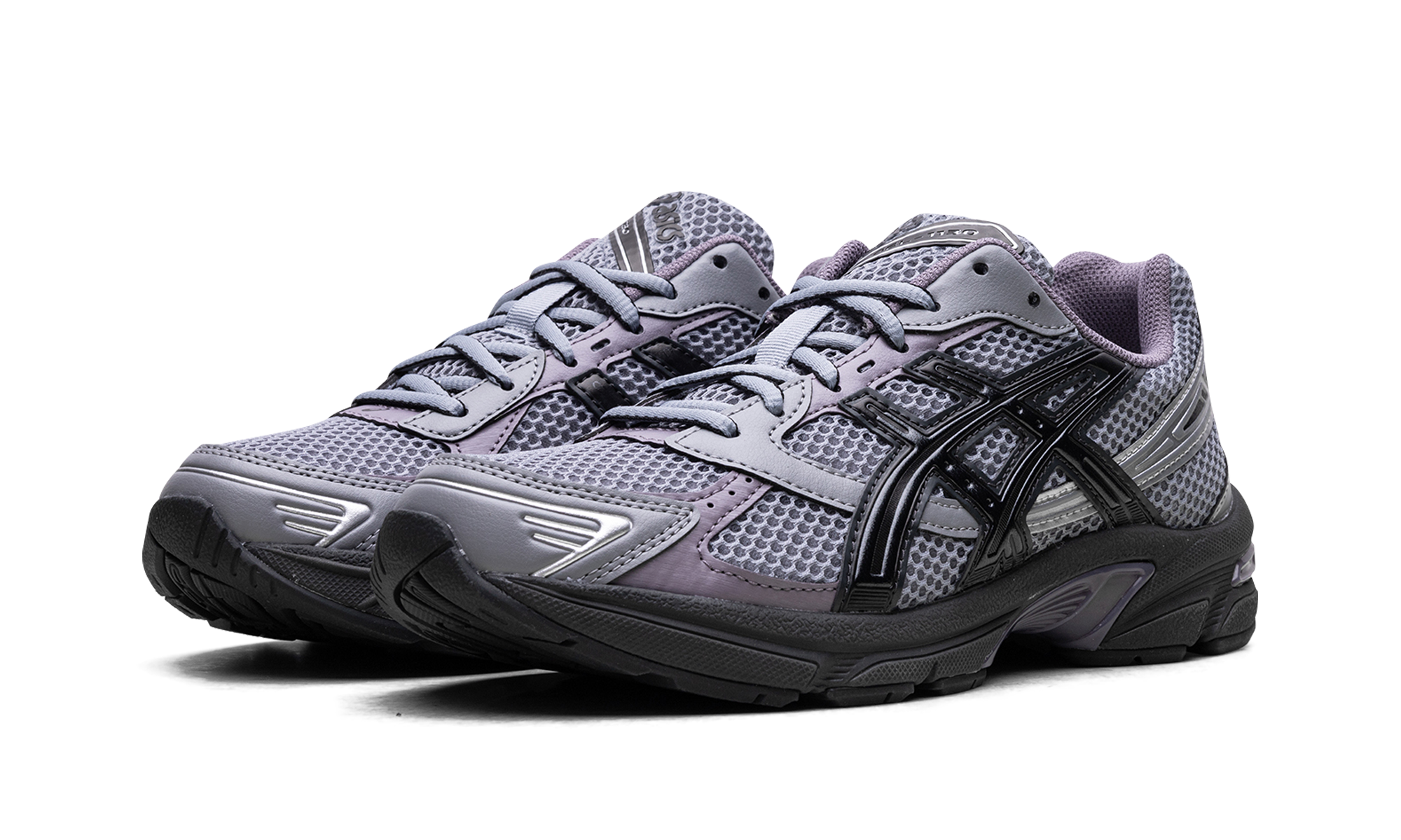 asics gel 1130 sheet rock black+1203A633-020+diagnol left view