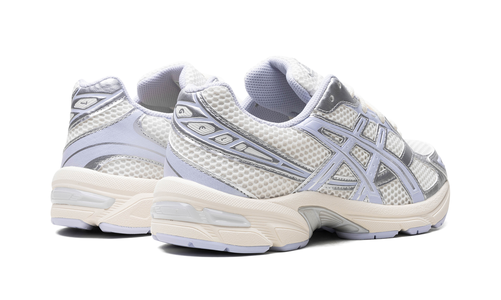 asics gel 1130 silver pack blue fade women s+1202A505-102+diagnol right behind view