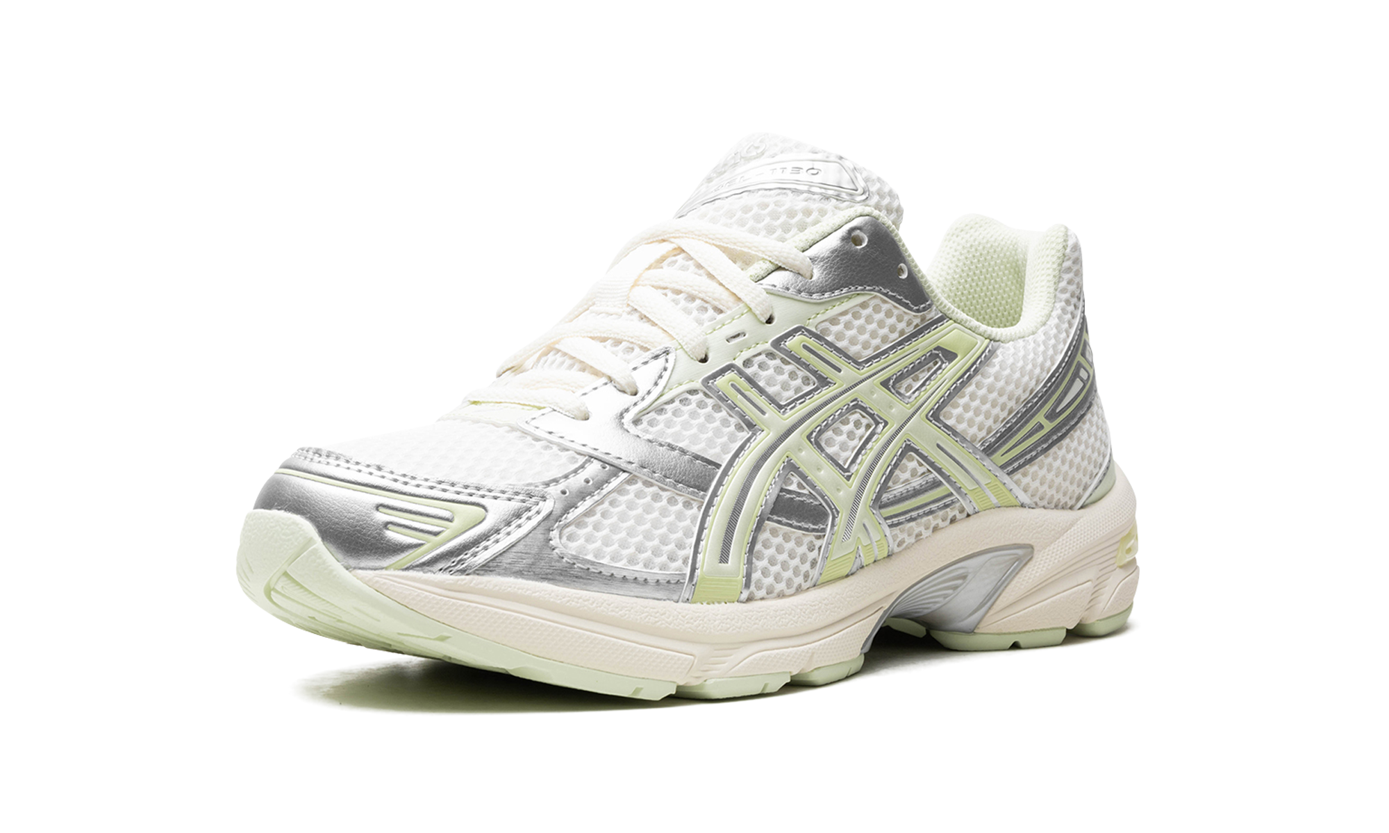 asics gel 1130 silver pack green women s+1202A505-101+left diagnol single view
