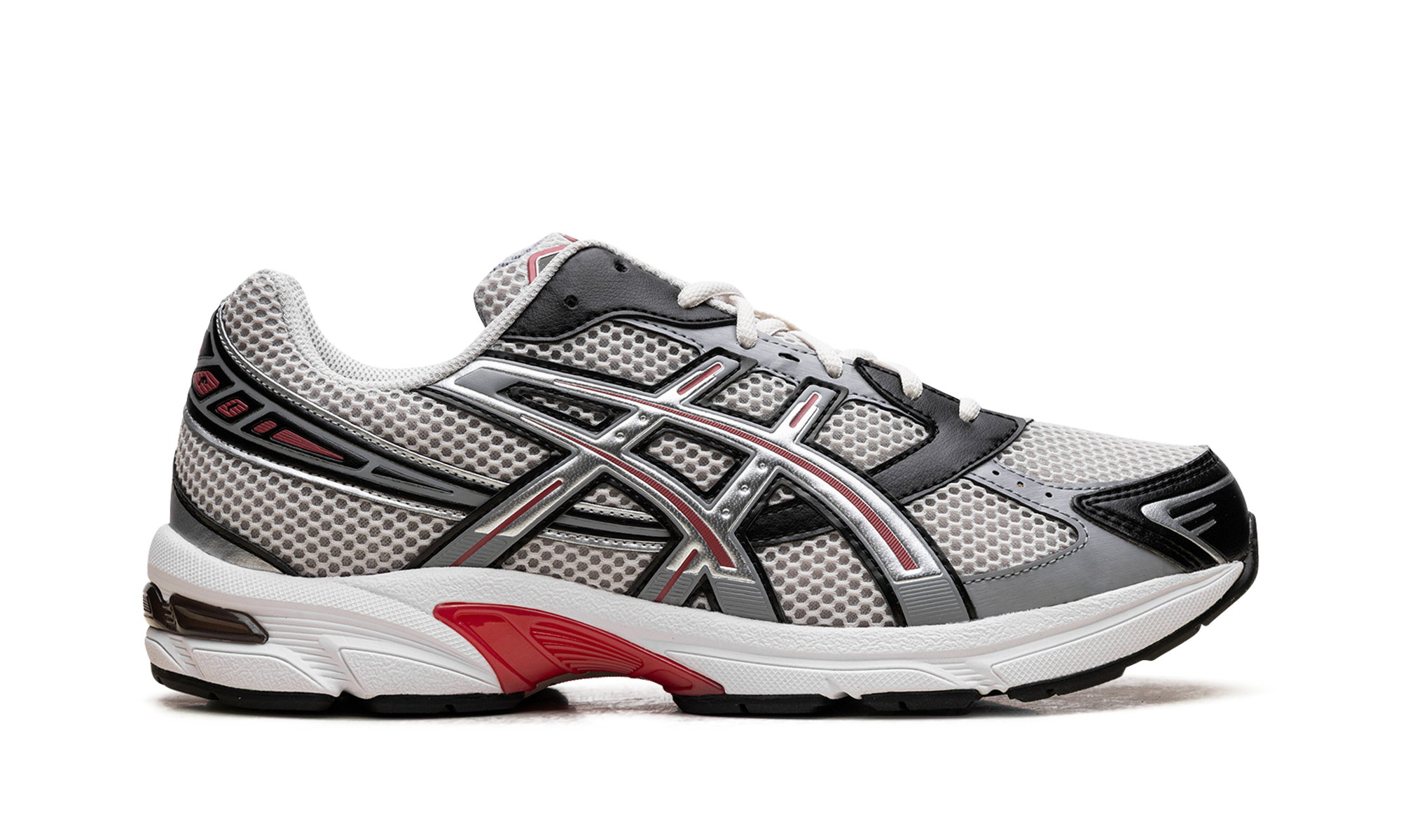 asics gel 1130 smoke grey pure silver red+1201A256-024+right view