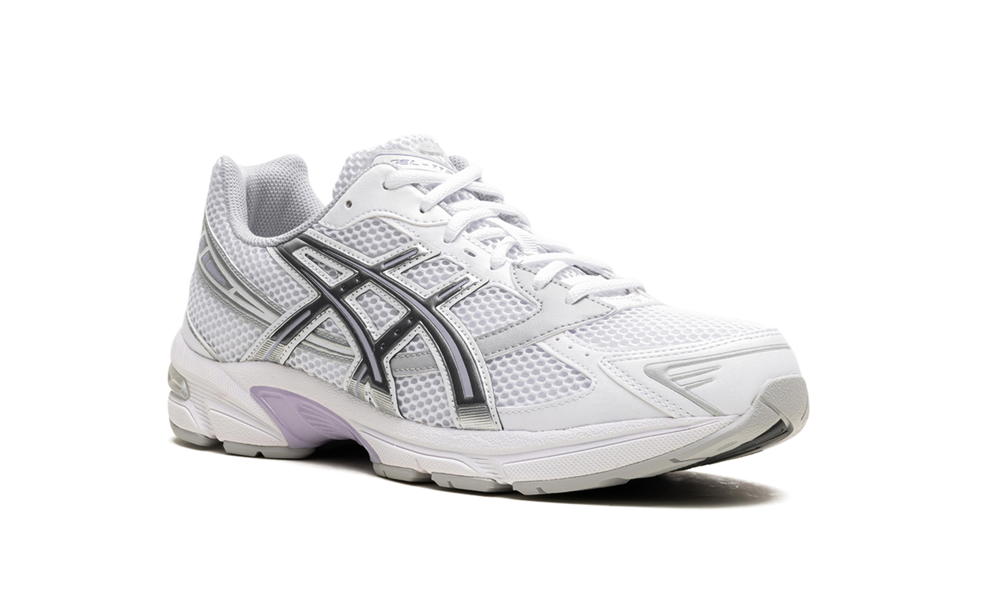 asics gel 1130 white carrier grey lilac women s+1202A164-115+diagnol right view