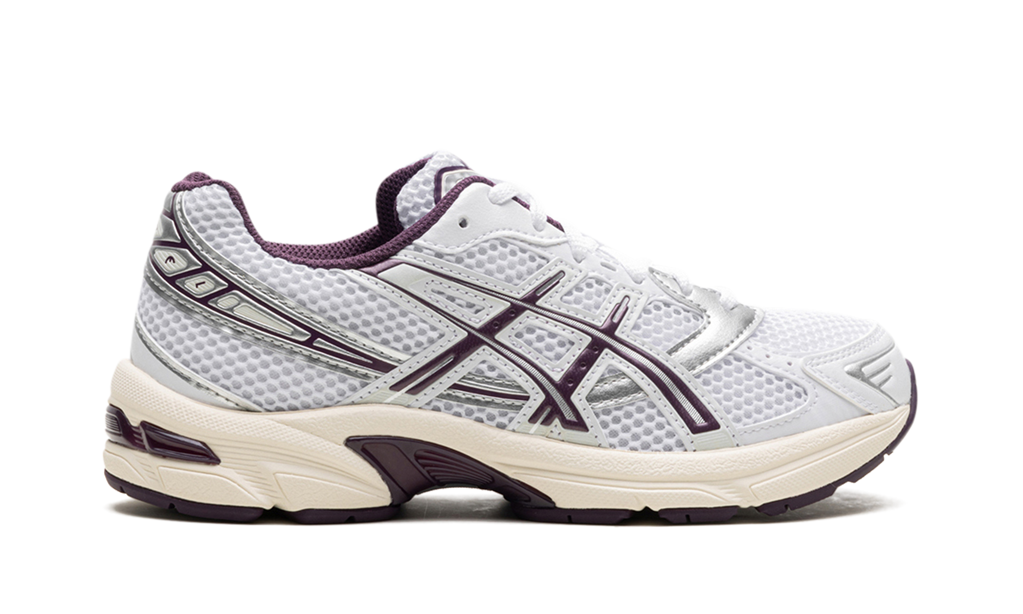 asics gel 1130 white deep plum women s+1202A518-101+right view