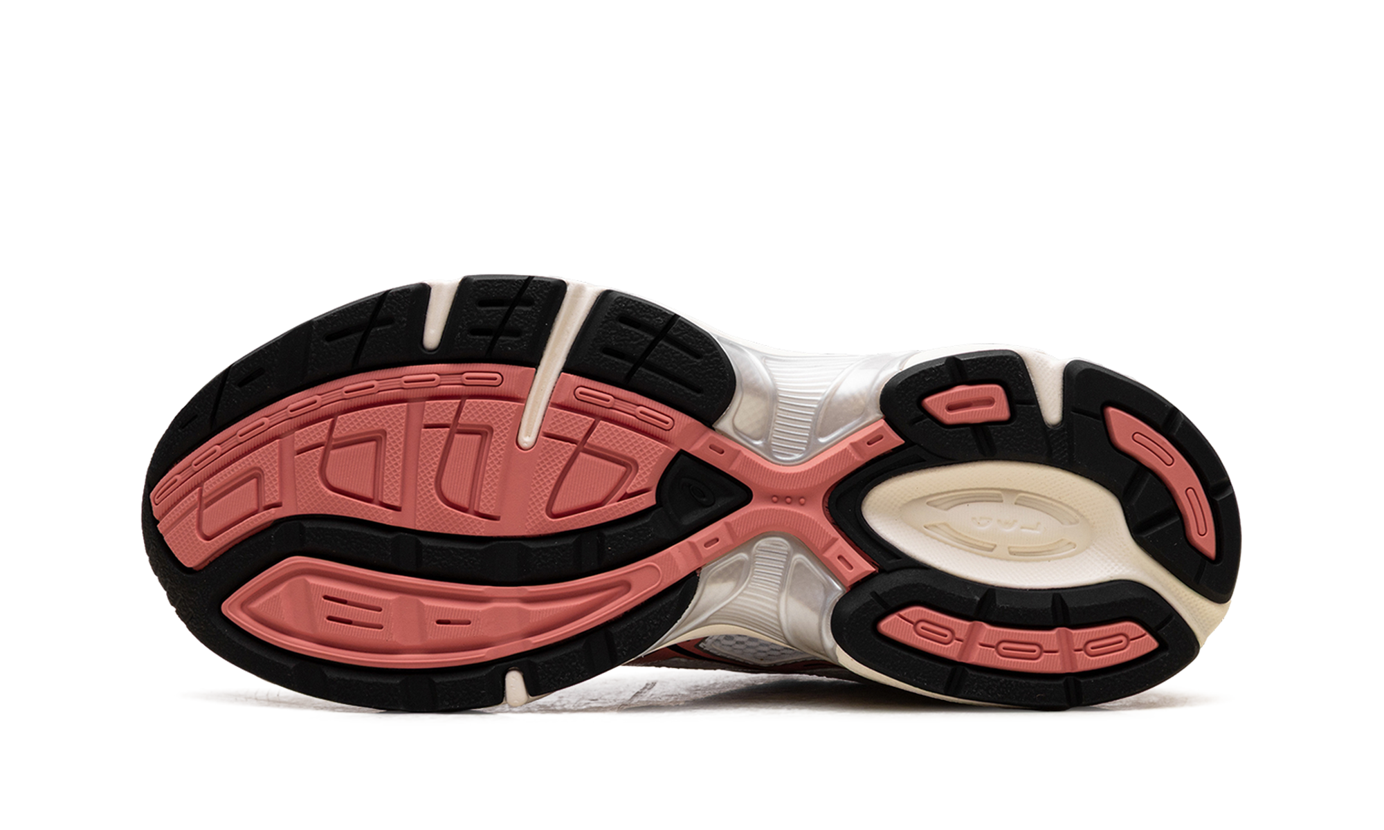asics gel 1130 white desert red+1203A609-102+bottom view