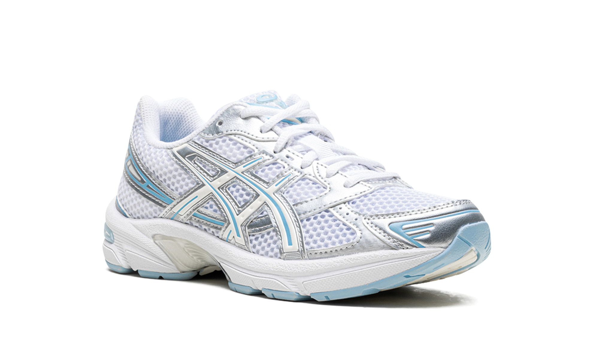 asics gel 1130 white ivory light blue+1202A504-100+diagnol right view