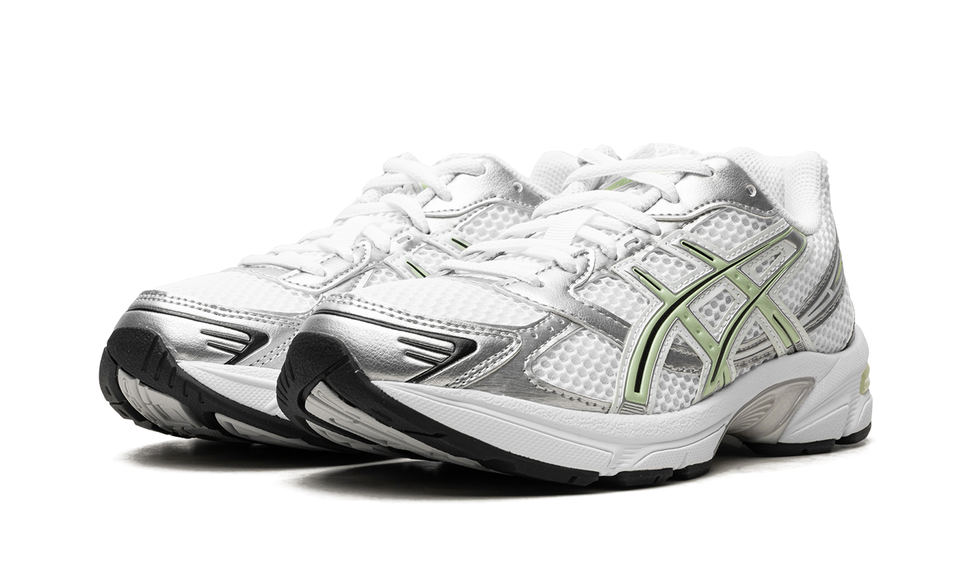 asics gel 1130 white jade women s+1202A164-112+diagnol left view