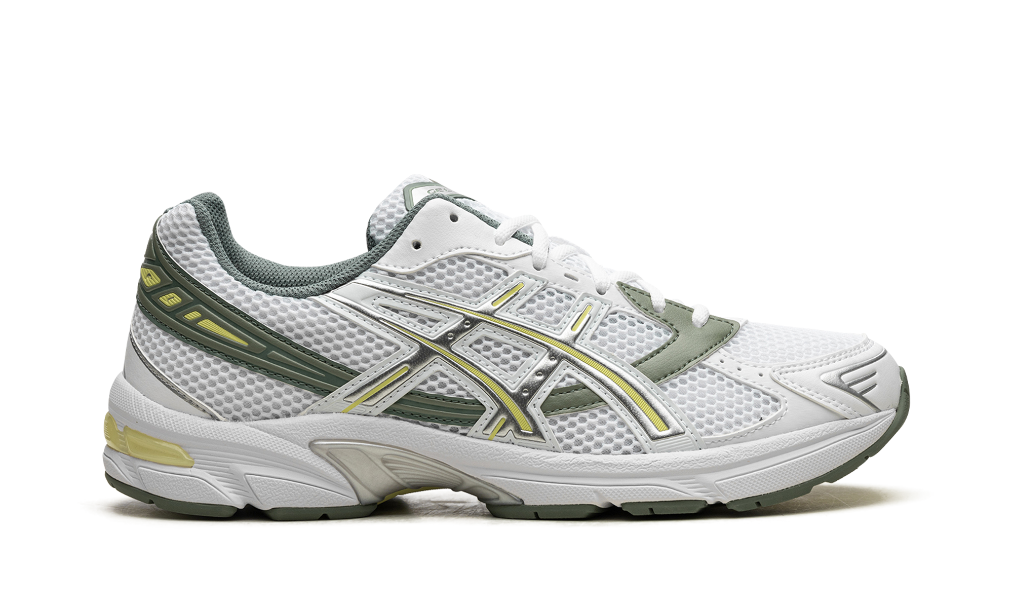 asics gel 1130 white jade yellow+1201A256-111+right view