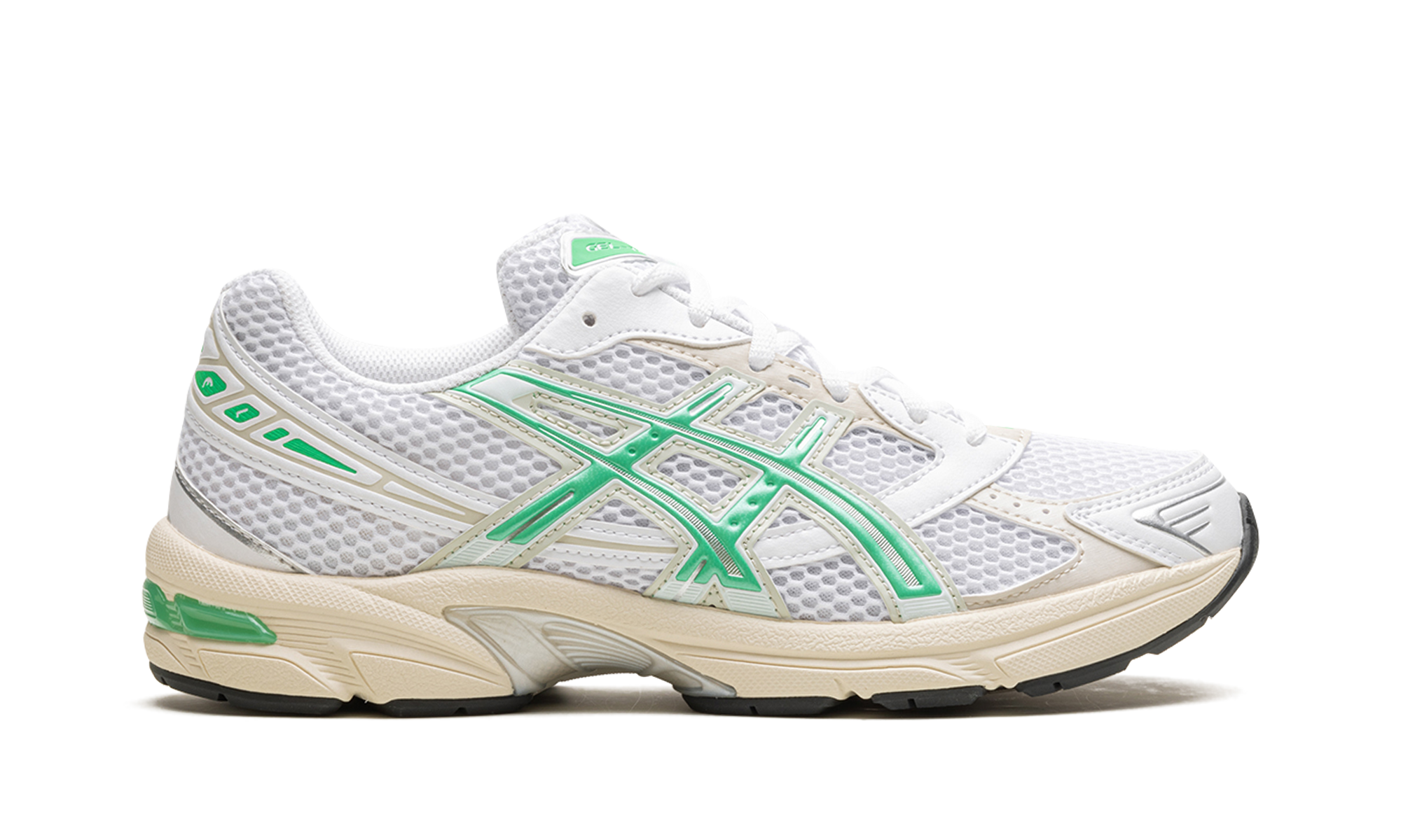 asics gel 1130 white malachite green off white midsole women s+1202A164-114+right view