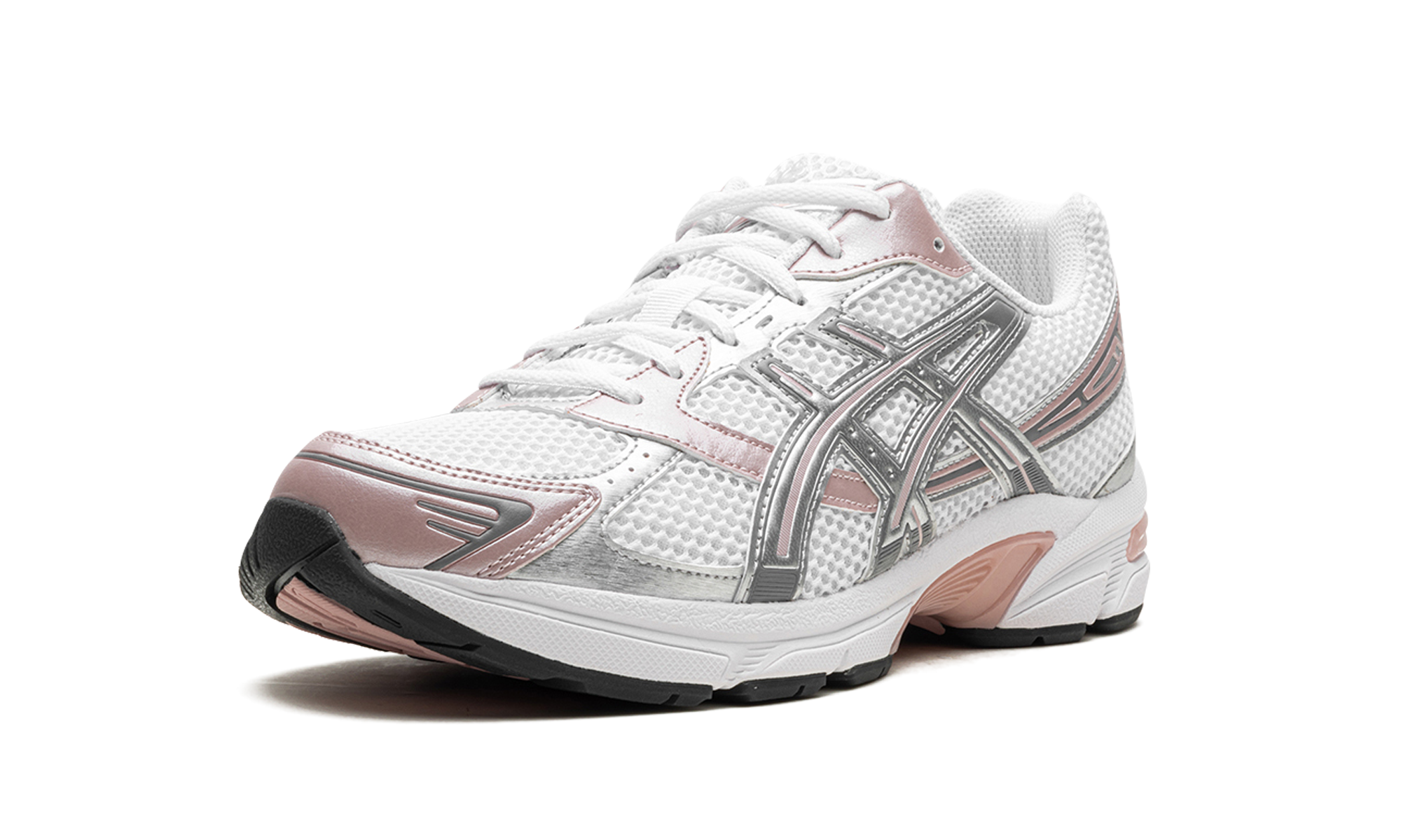 asics gel 1130 white neutral pink women s+1202A164-117+left diagnol single view