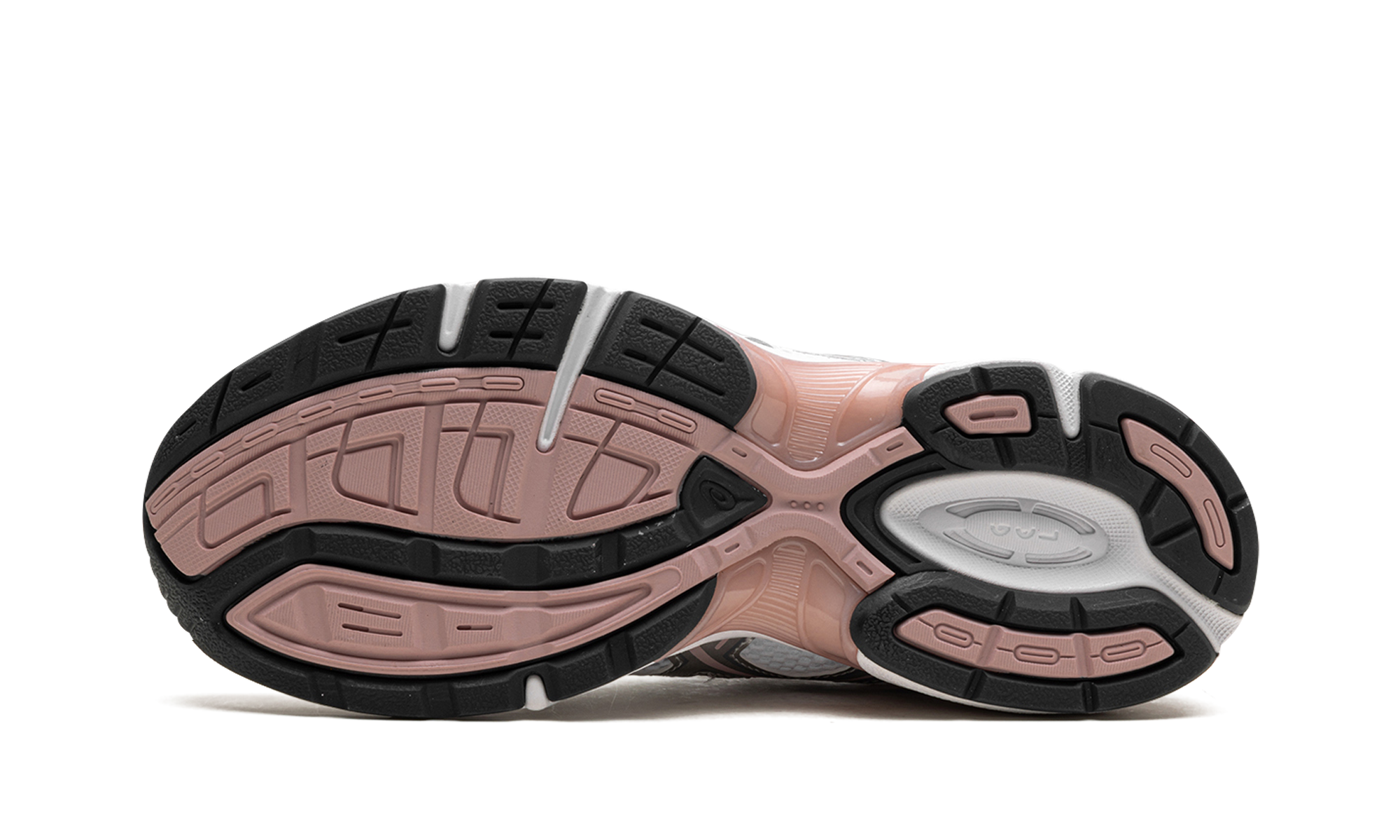 asics gel 1130 white neutral pink women s+1202A164-117+bottom view