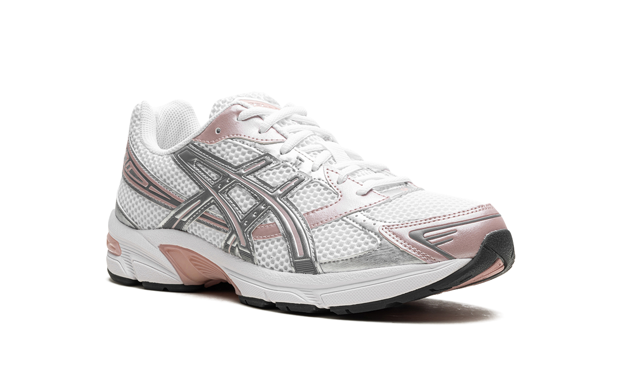asics gel 1130 white neutral pink women s+1202A164-117+diagnol right view