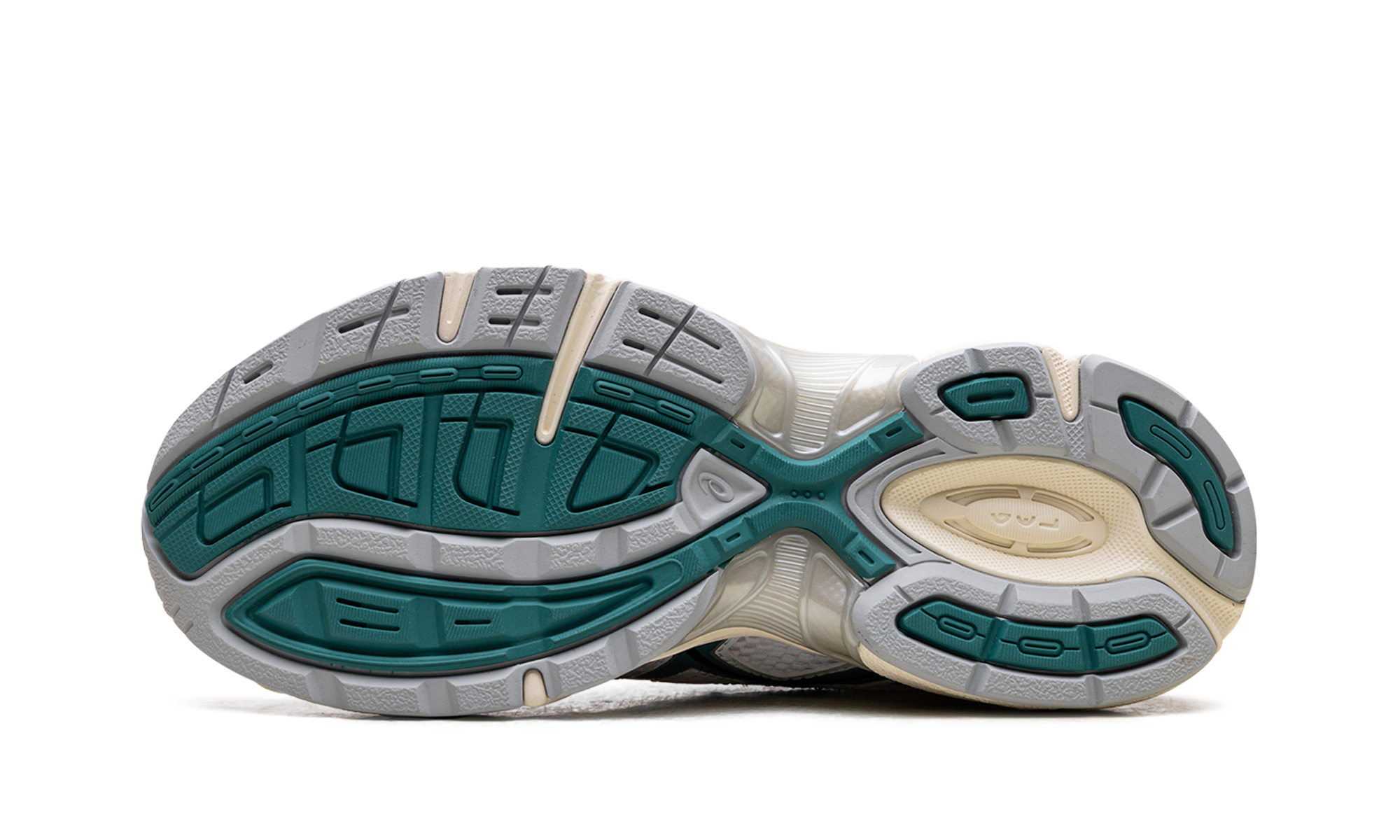 asics gel 1130 white rainy lake+1203A609-100+bottom view