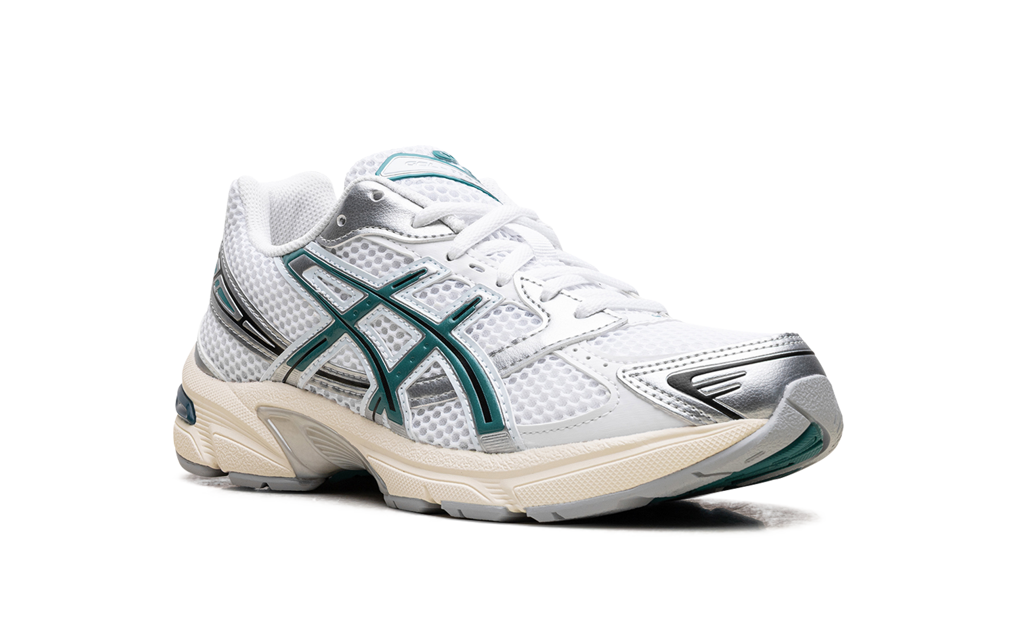 asics gel 1130 white rainy lake+1203A609-100+diagnol right view