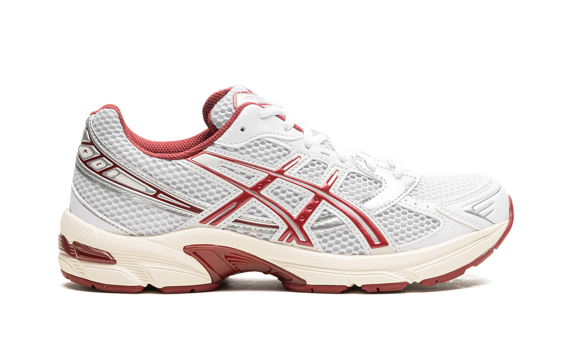 asics gel 1130 white red dahlia women s+1202A518-100+right view