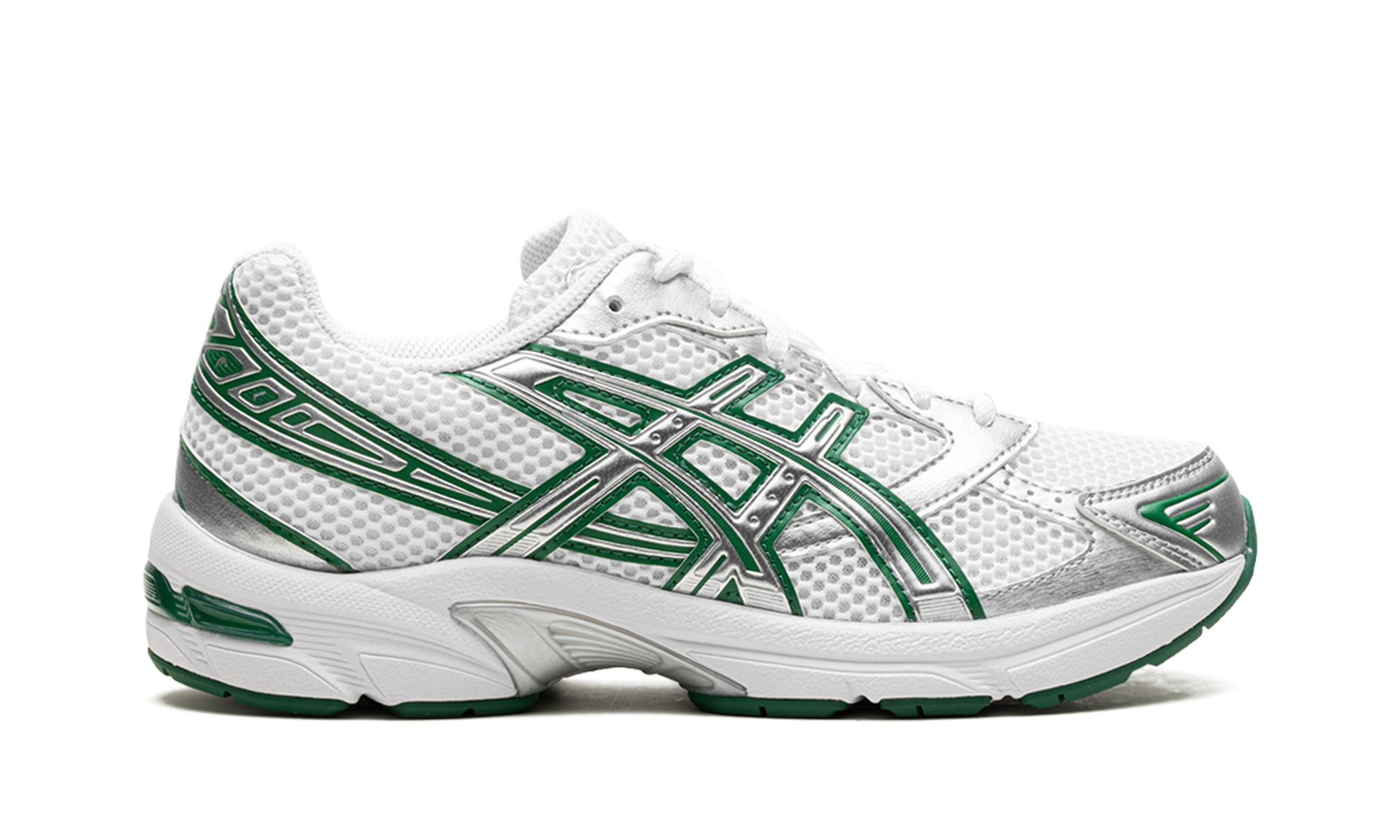 asics gel 1130 white silver green+1203A701-100+right view