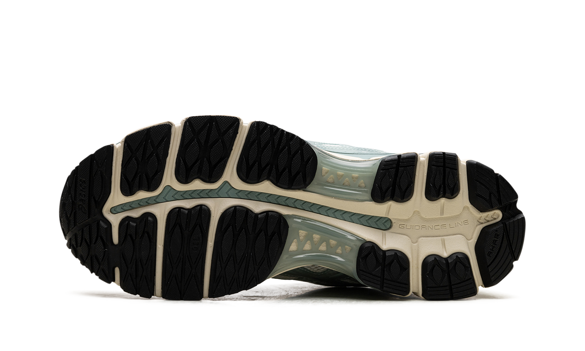 asics gel kayano 12 1 kith cream sage+1203A675-100+bottom view