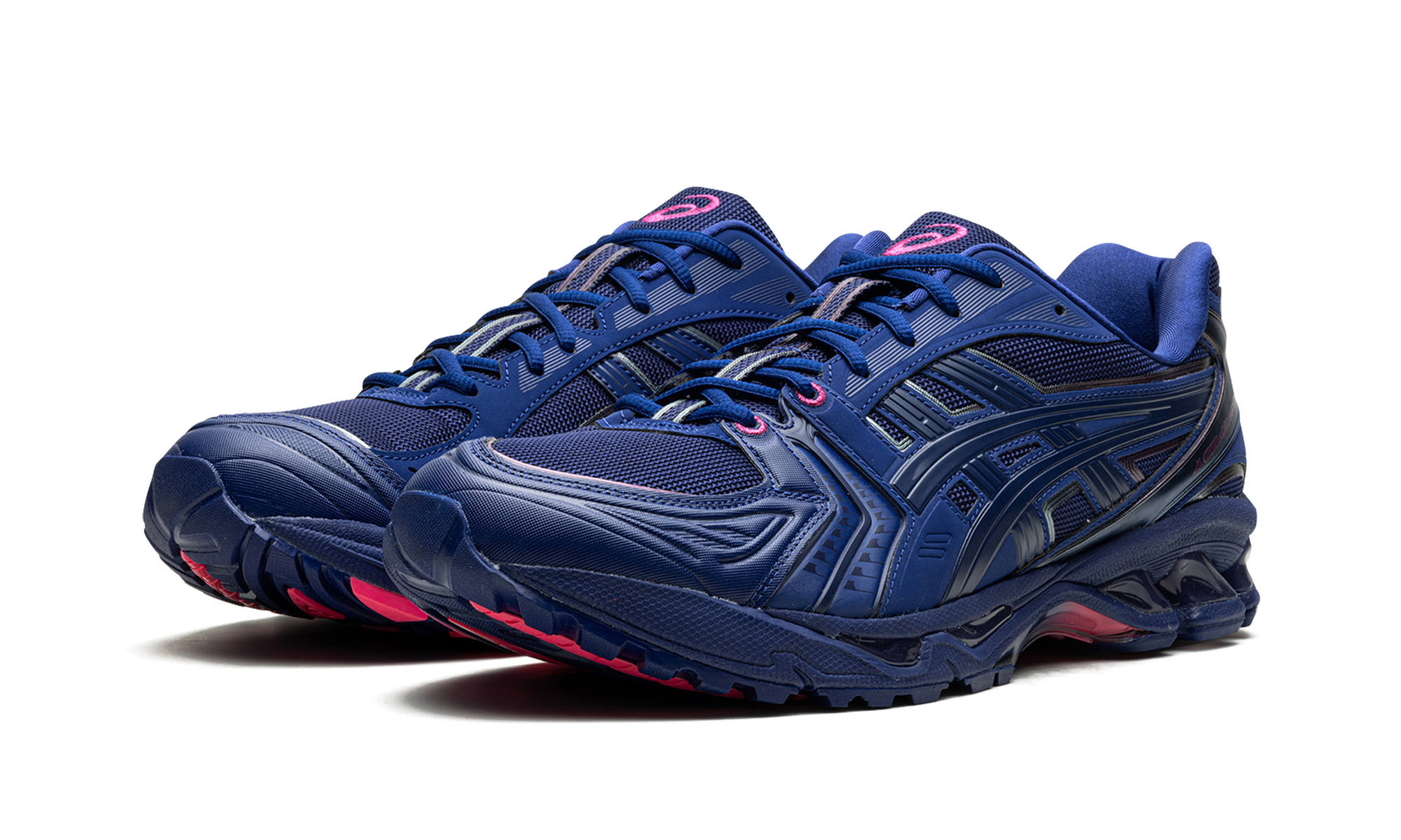 asics gel kayano 14 8on8 indigo blue+1201B024-400+diagnol left view