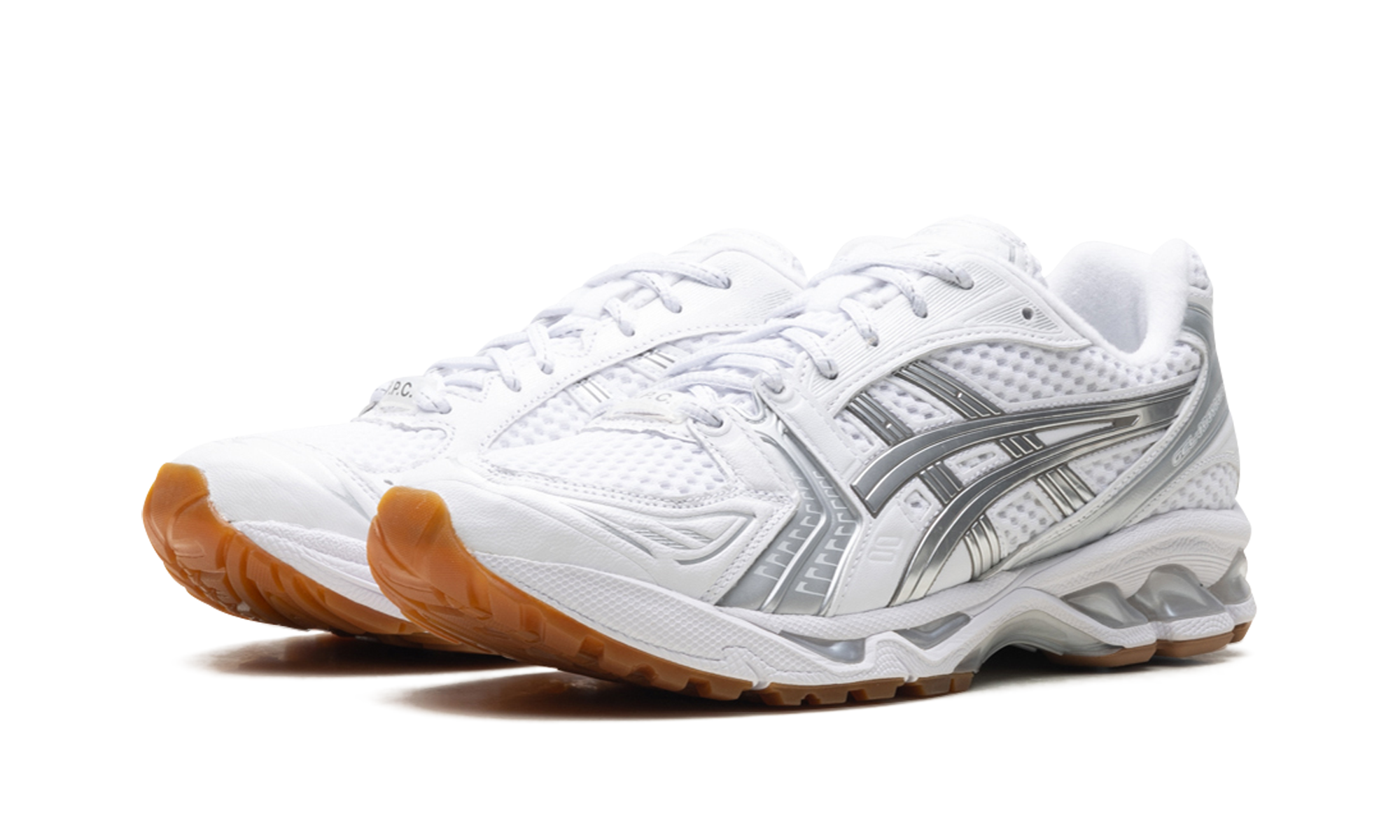 ASICS Gel-Kayano 14 A.P.C. White Pure Silver | Kyaro