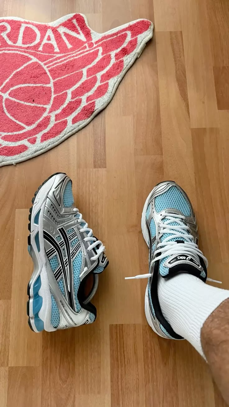 ASICS Gel Kayano 14 Arctic Sky Pure Silver, Lifestyle View 5, SKU 1203A537-400