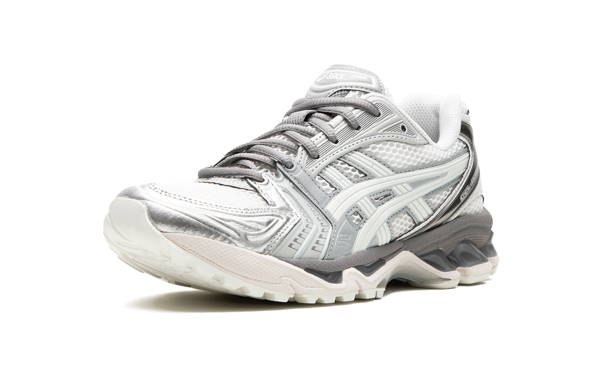 asics gel kayano 14 aritzia blanc de blanc+1203A328-020+left diagnol single view